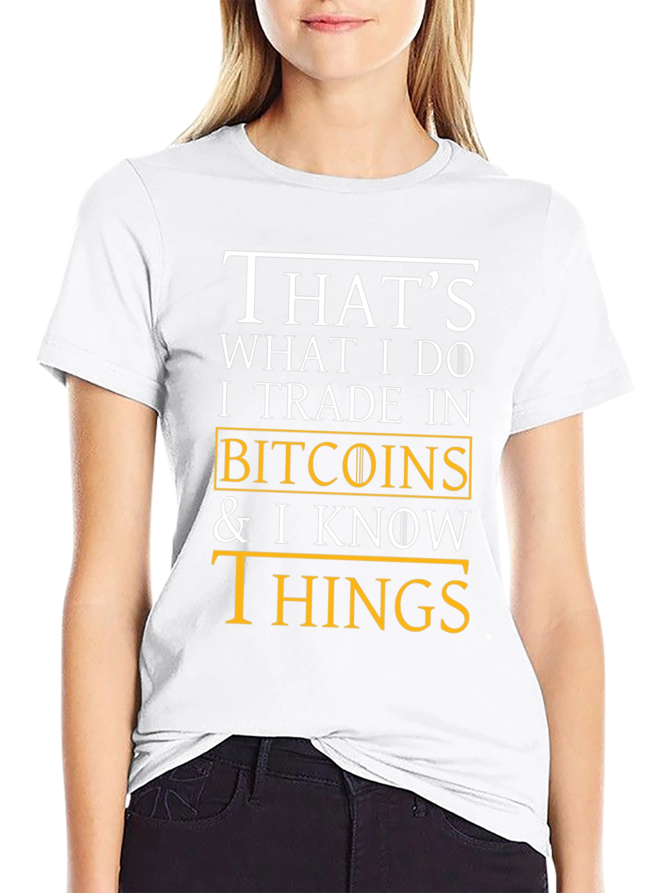 Bitcoin Trader Novelty T-Shirt