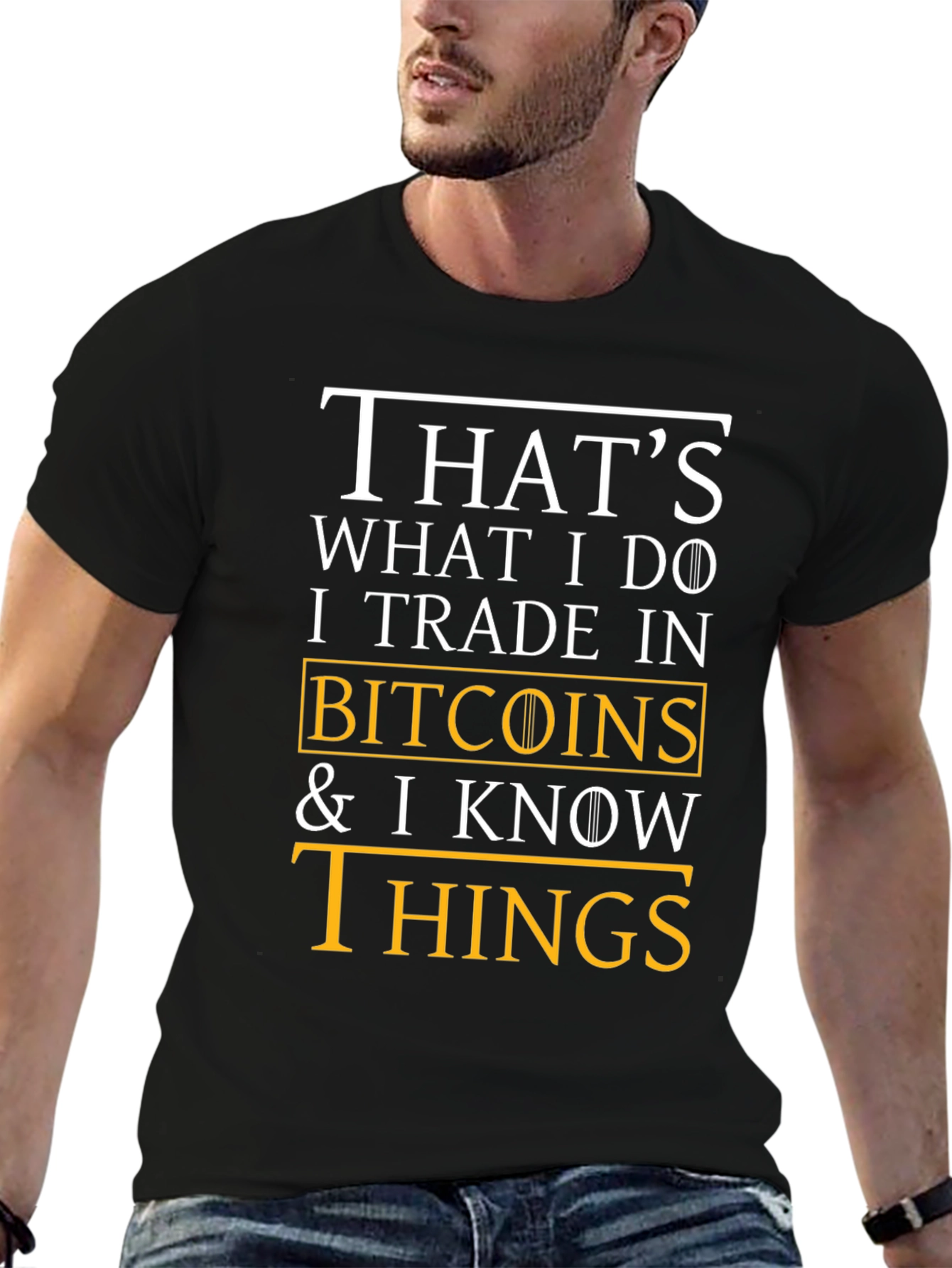 Bitcoin Trader Novelty T-Shirt