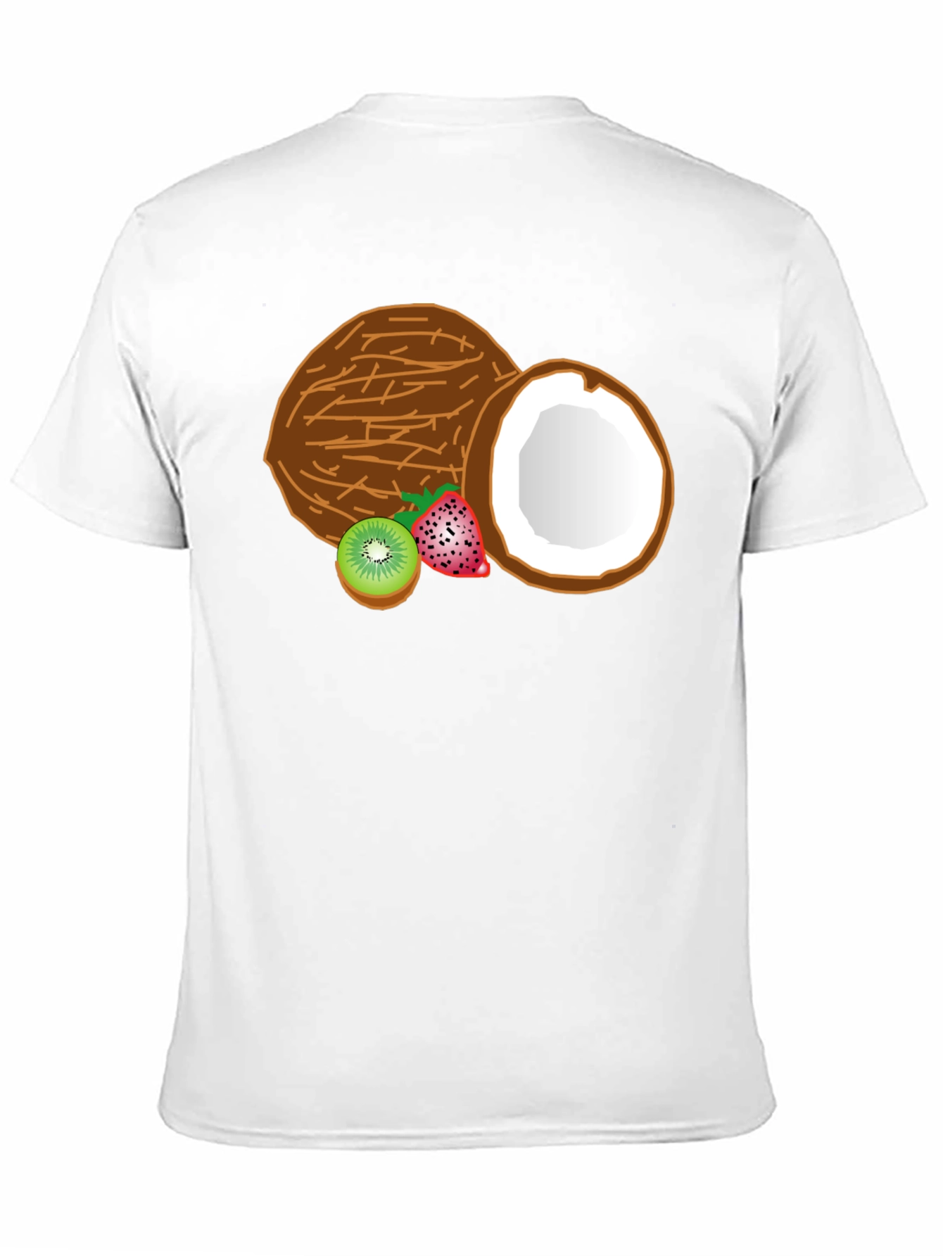 Tropical Fruits Graphic T-Shirt