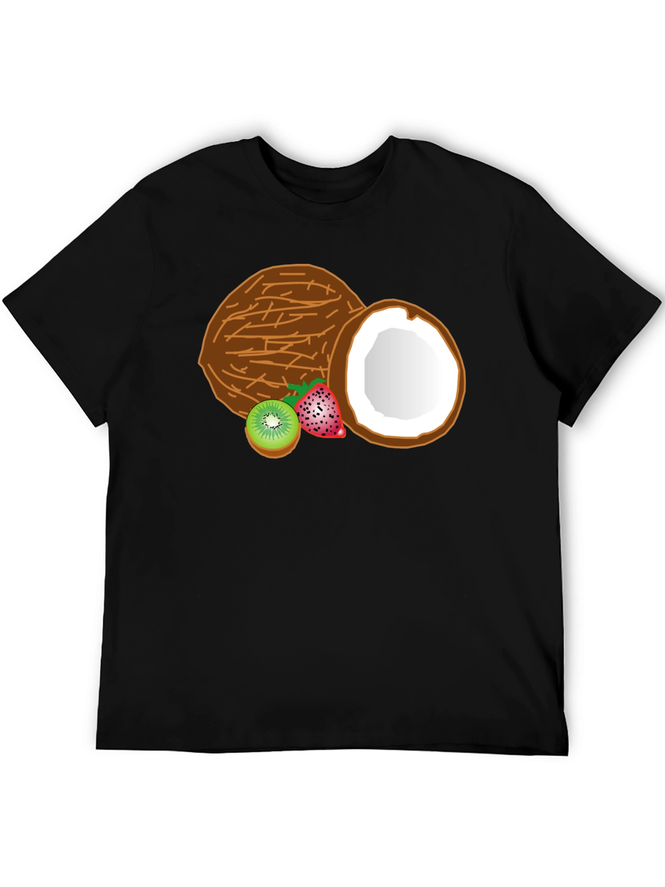Tropical Fruits Graphic T-Shirt