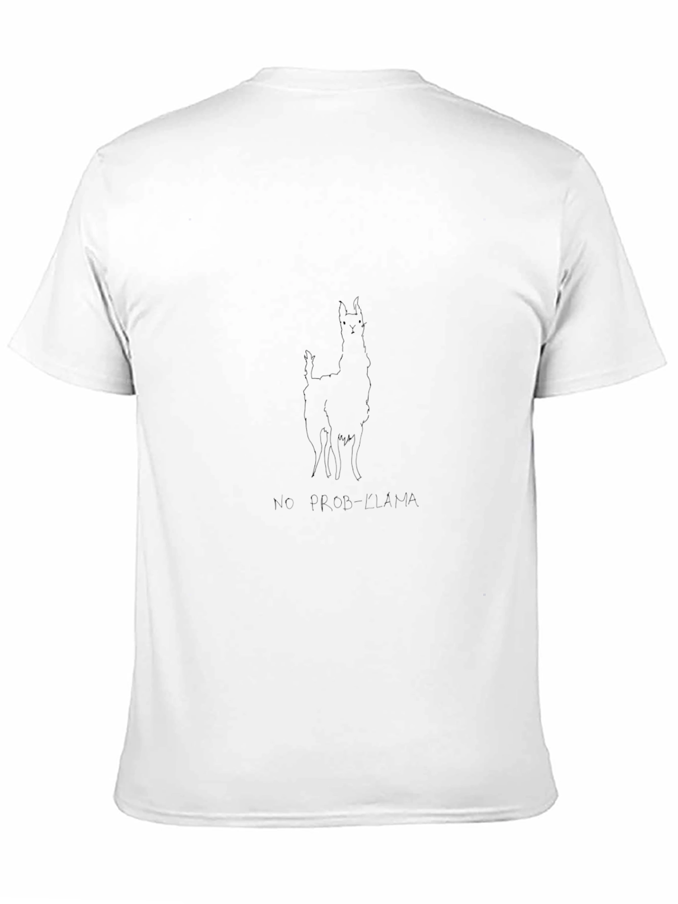 No Prob-llama Black T-Shirt