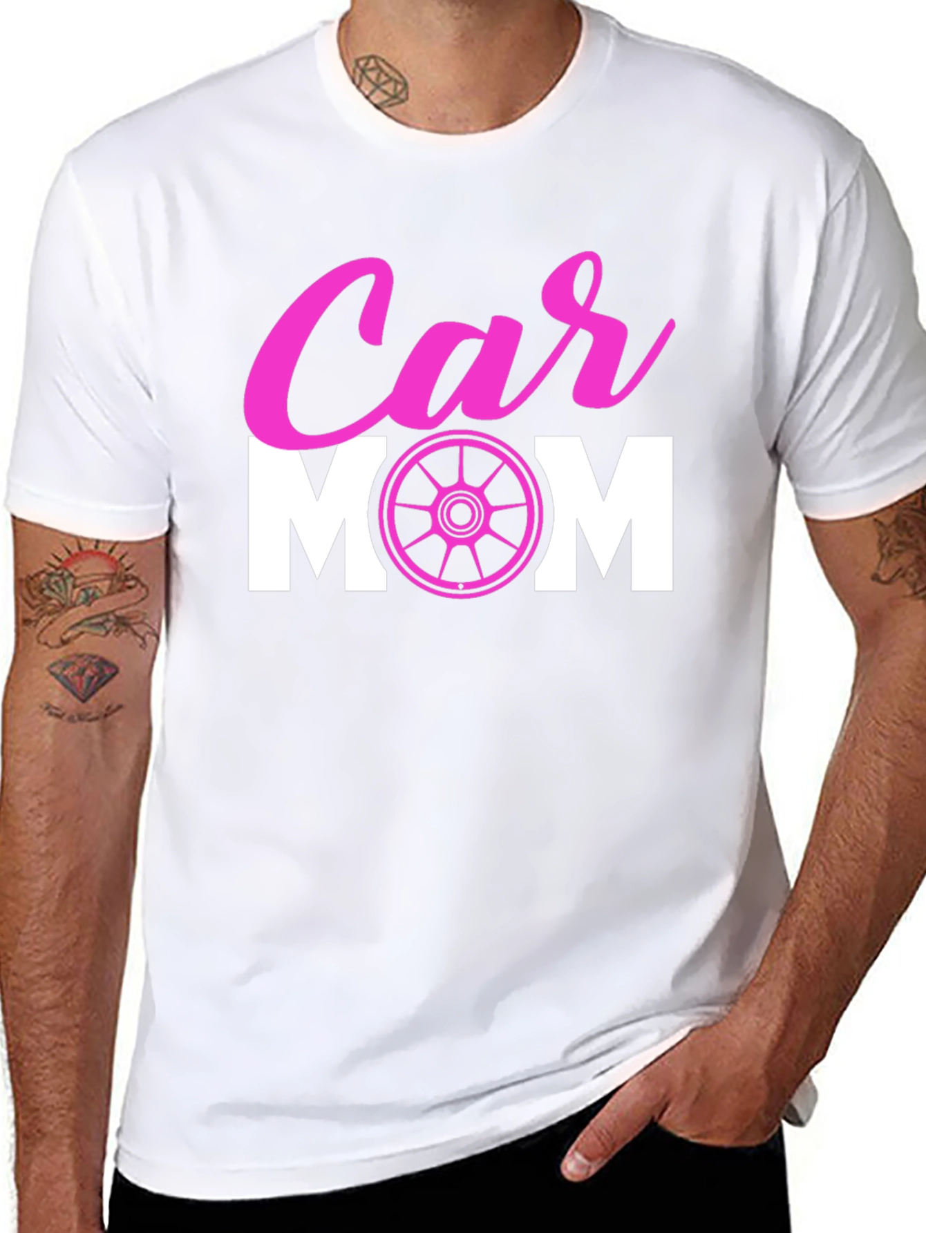 Car Mom Graphic Tee - Automotive Enthusiast