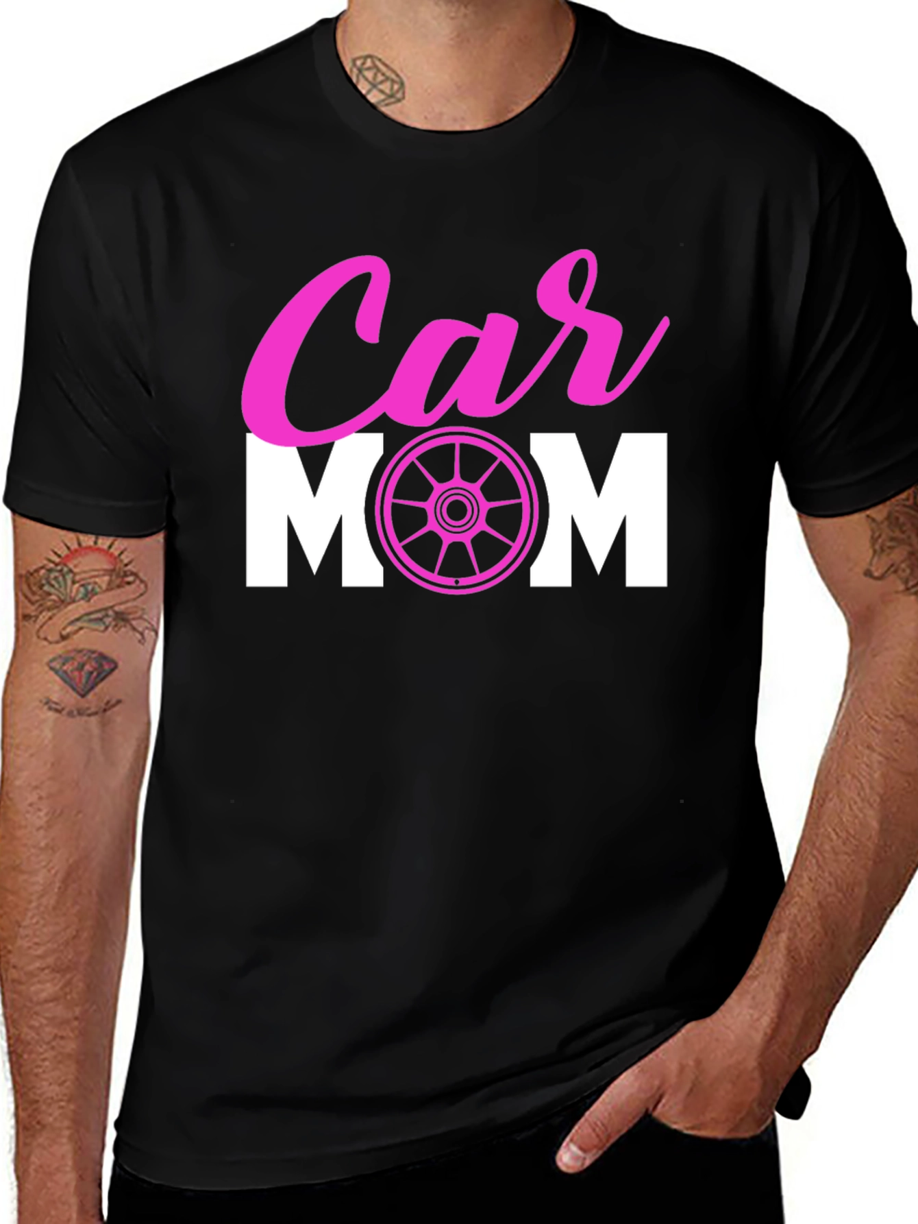 Car Mom Graphic Tee - Automotive Enthusiast