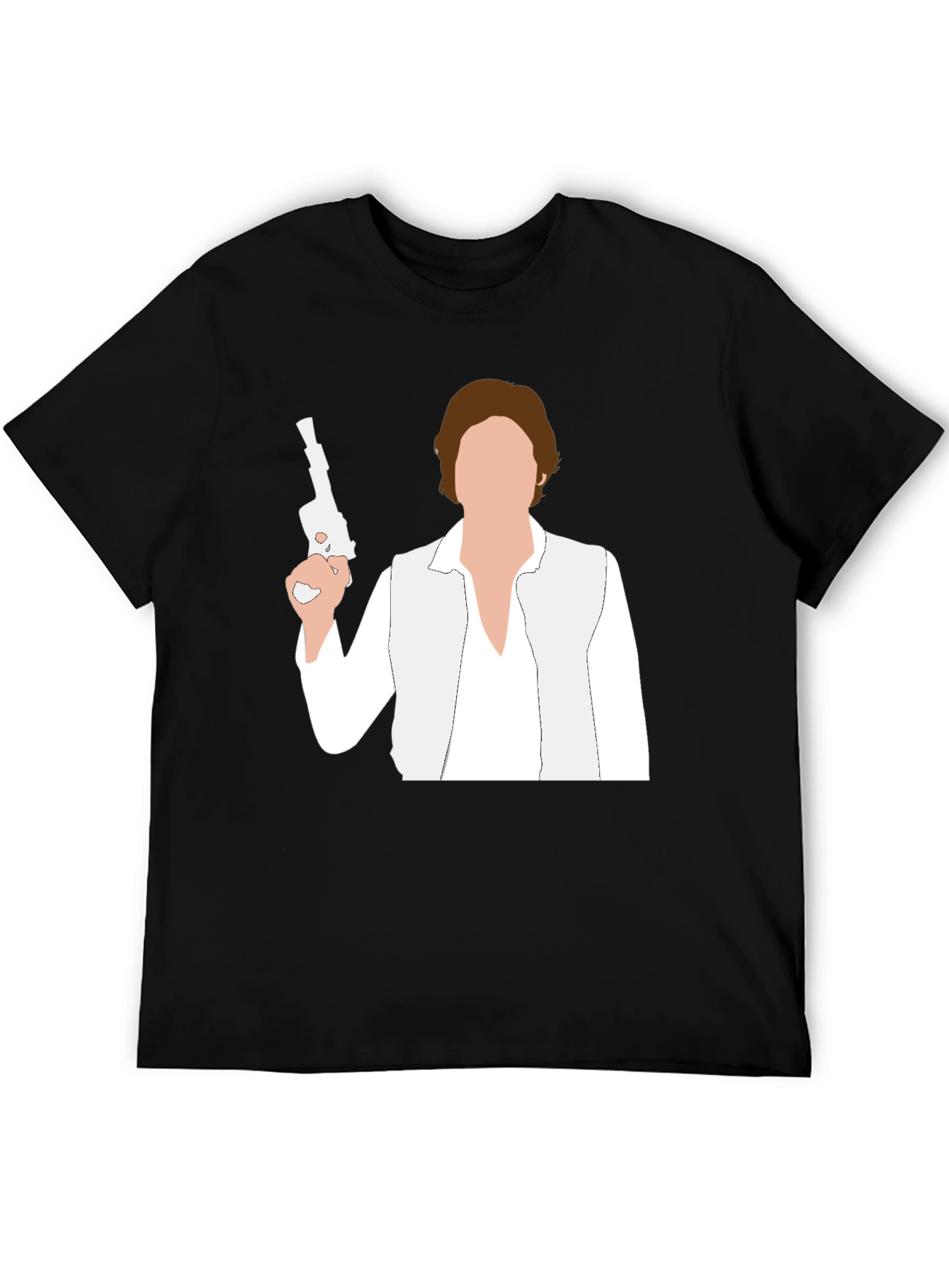 Han Solo Silhouette Graphic T-Shirt
