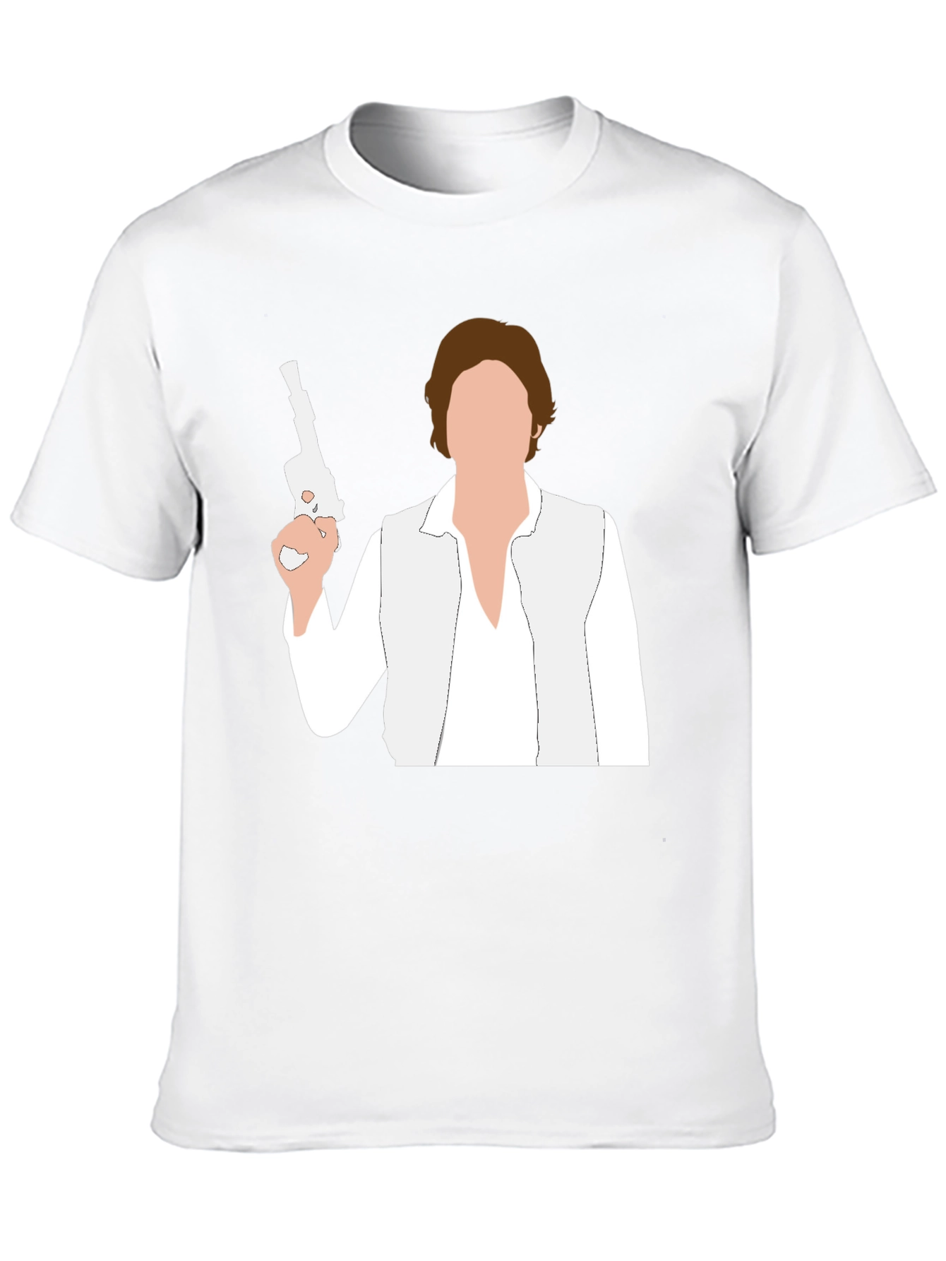 Han Solo Silhouette Graphic T-Shirt