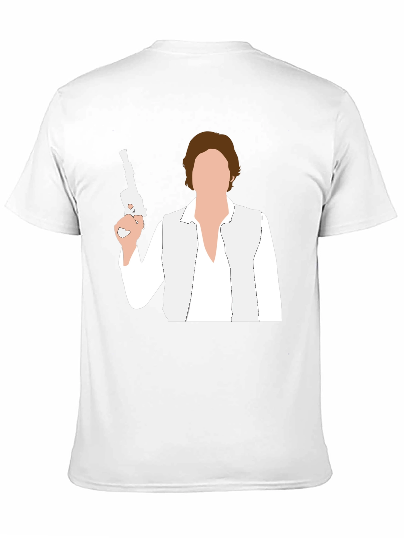 Han Solo Silhouette Graphic T-Shirt