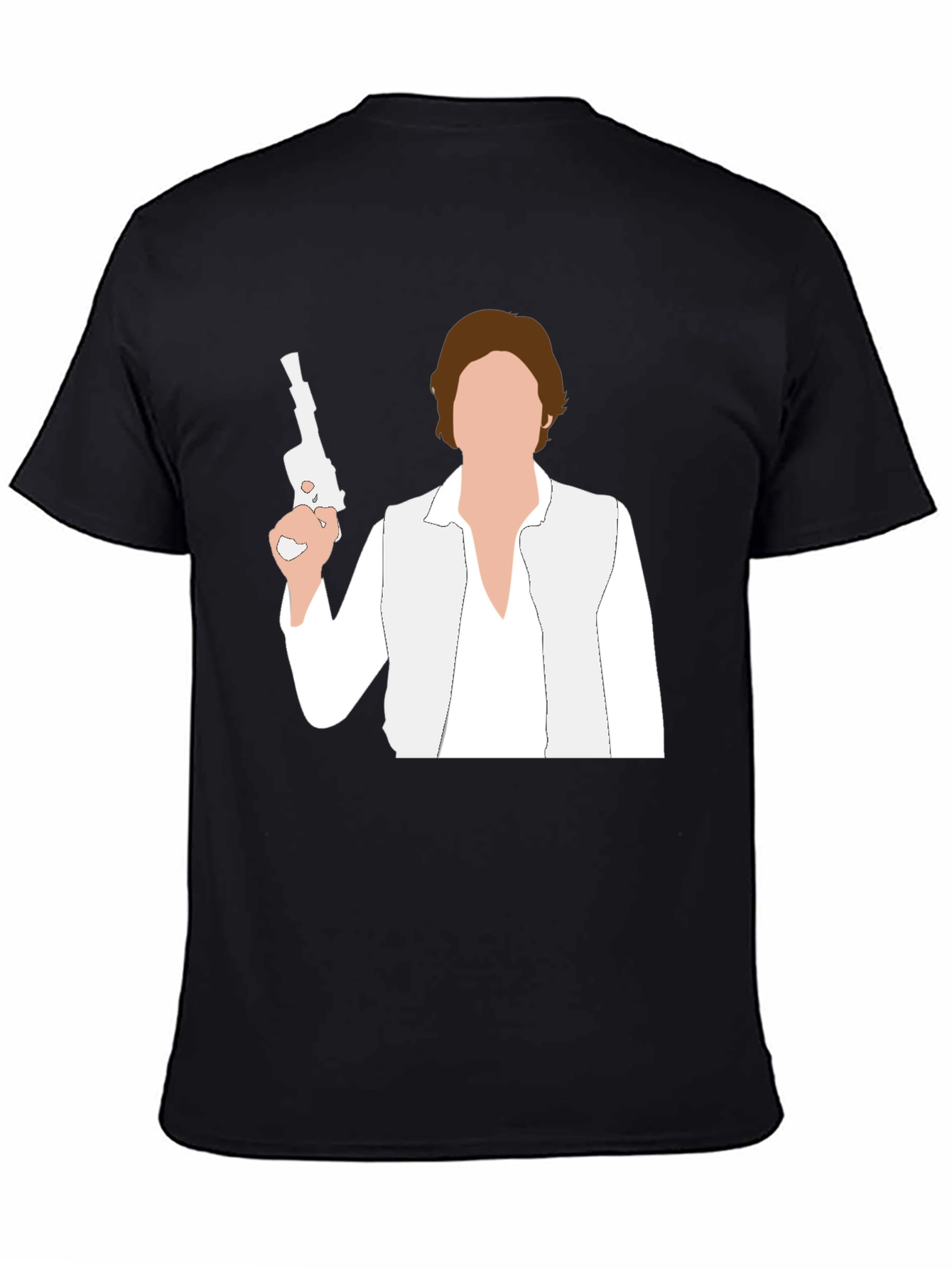 Han Solo Silhouette Graphic T-Shirt