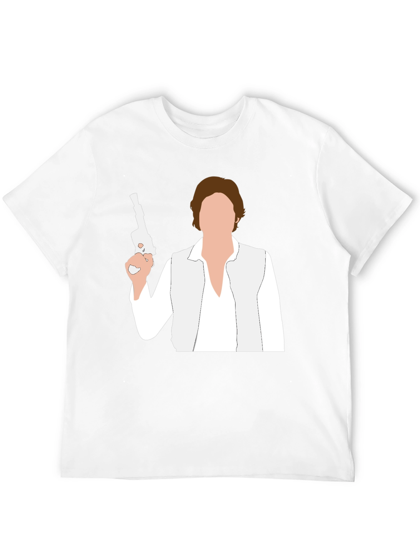 Han Solo Silhouette Graphic T-Shirt