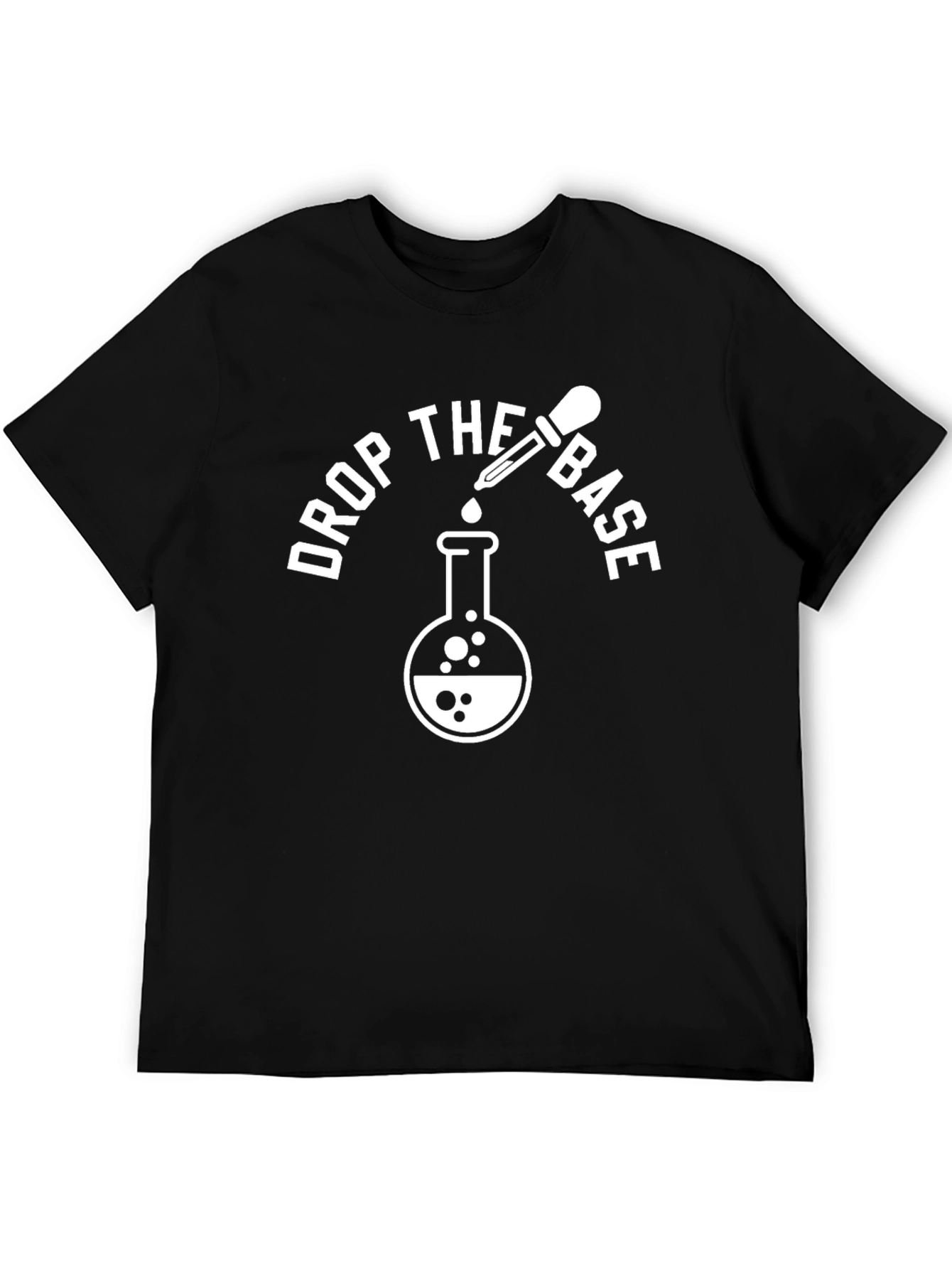 Drop The Base Graphic T-Shirt - Trendy Music Tee