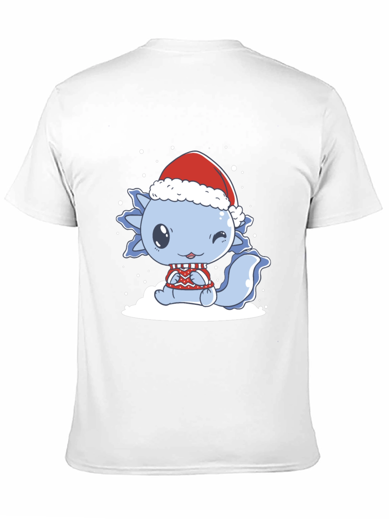 Cute Axolotl Christmas T-Shirt