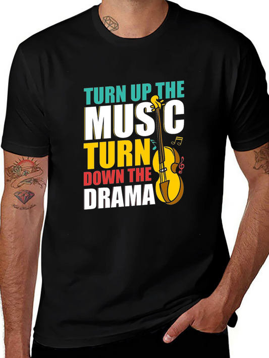 Turn Up the Music Graphic Tee