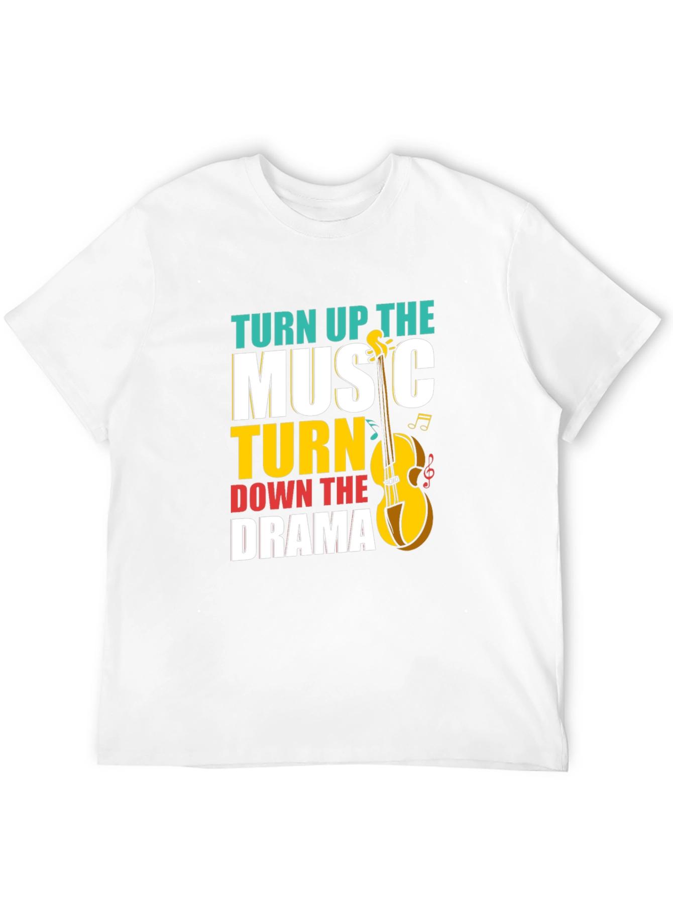 Turn Up the Music Graphic Tee