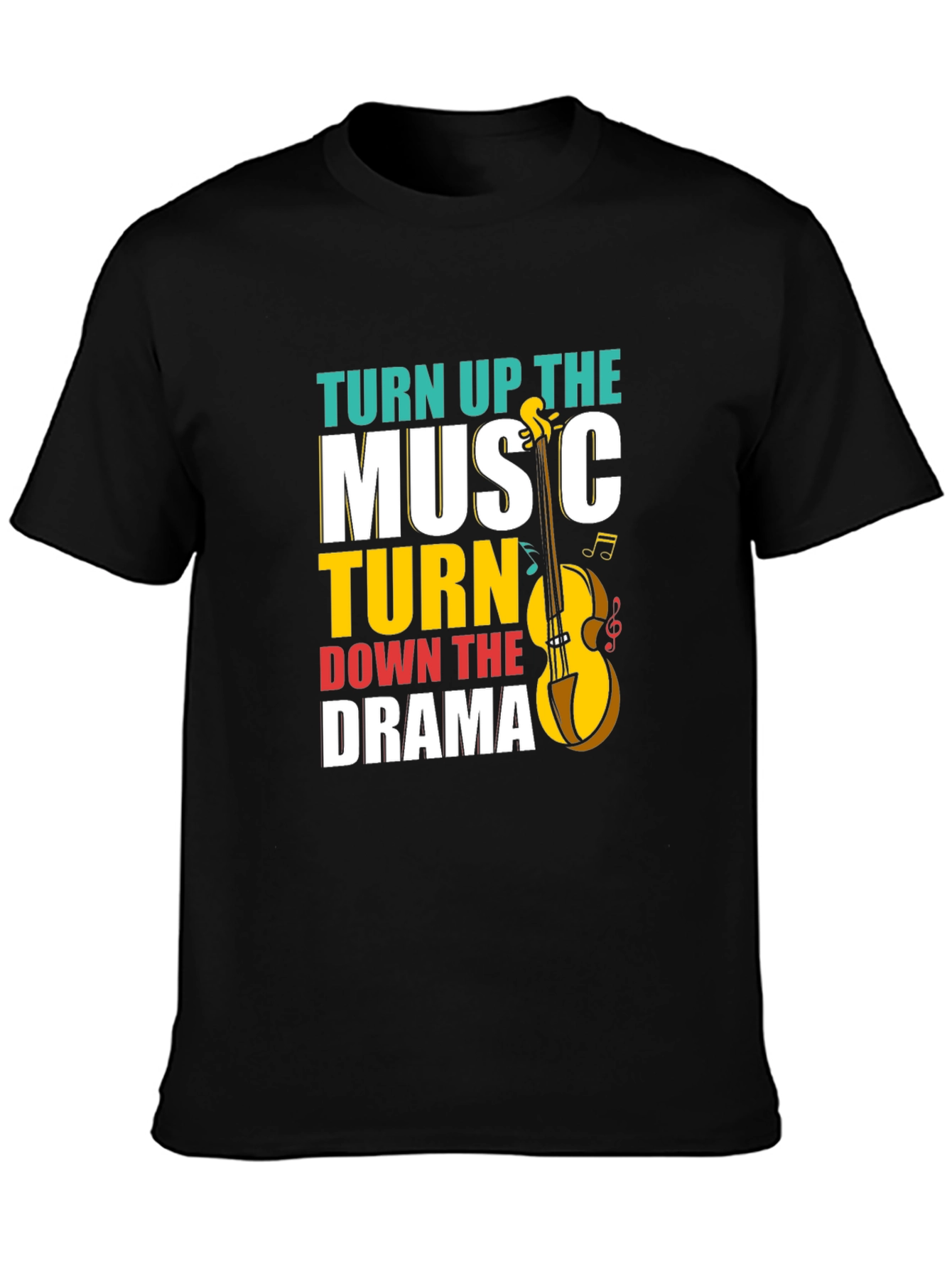 Turn Up the Music Graphic Tee