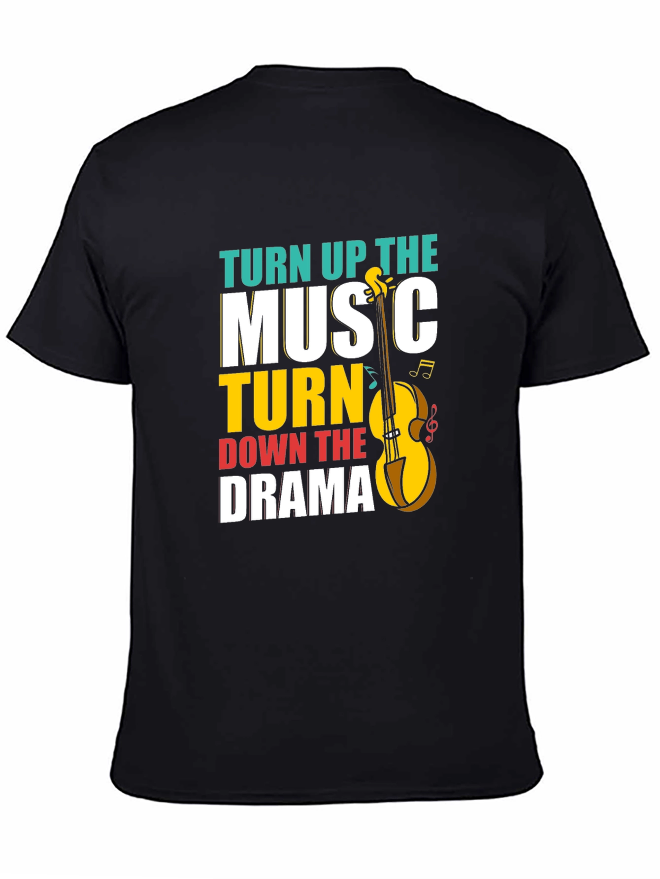 Turn Up the Music Graphic Tee