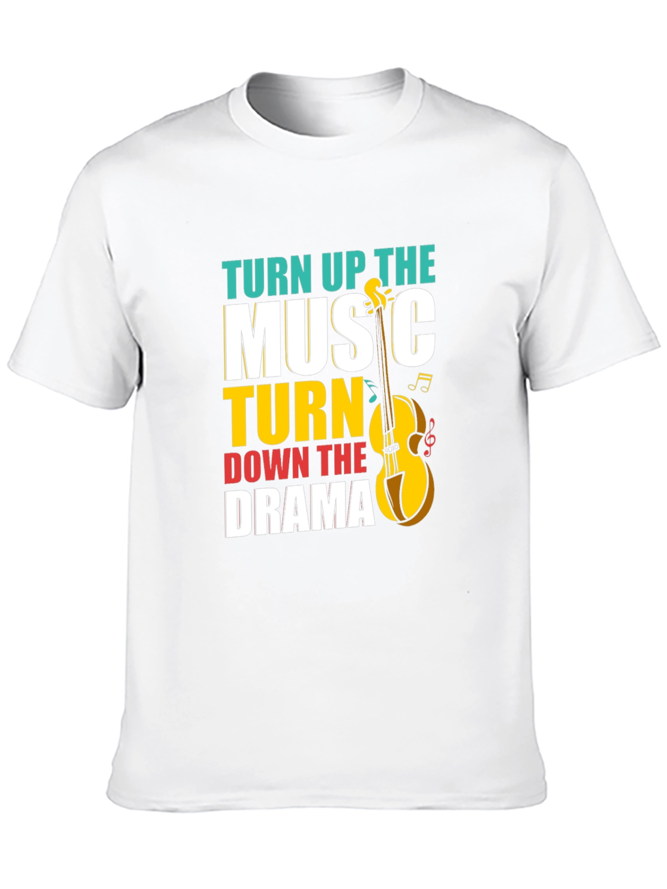 Turn Up the Music Graphic Tee