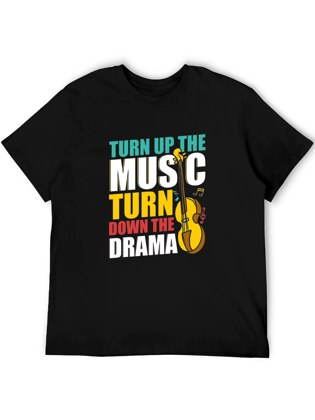 Turn Up the Music Graphic Tee