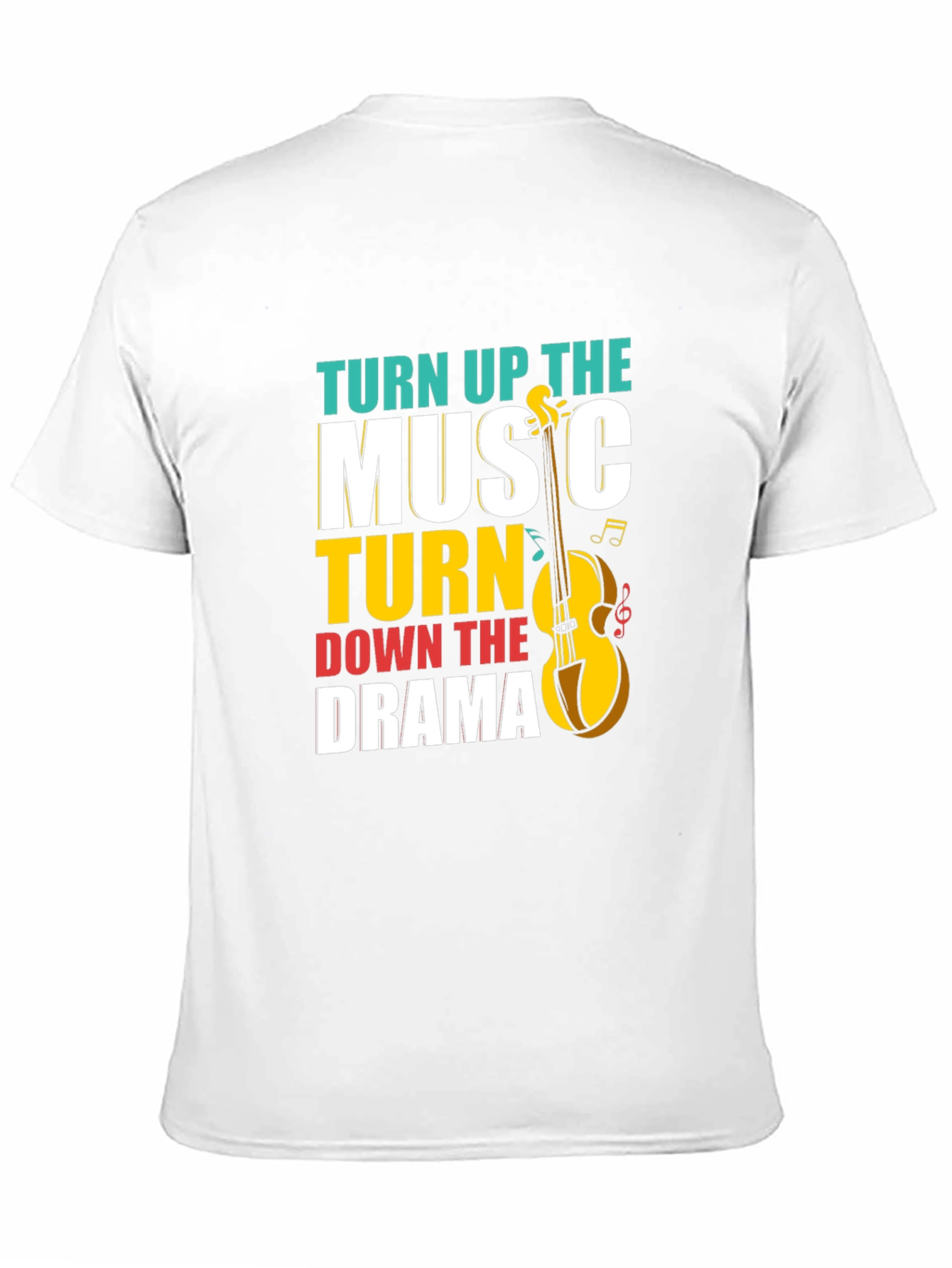Turn Up the Music Graphic Tee