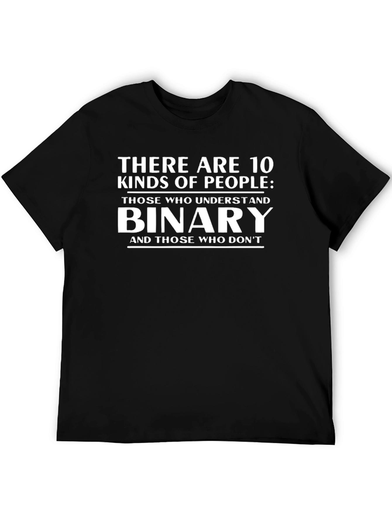 Binary Humor T-Shirt - Programmer Geek Tee