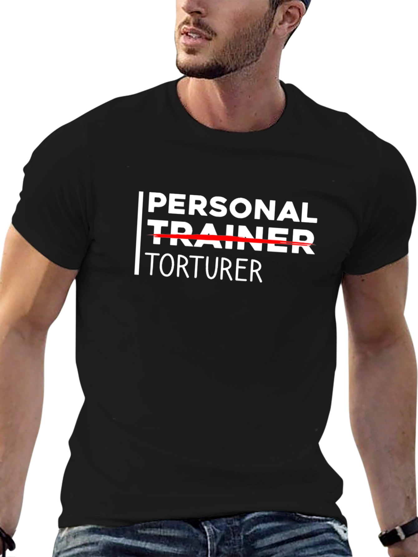 Personal Trainer Torturer Funny Workout T-Shirt