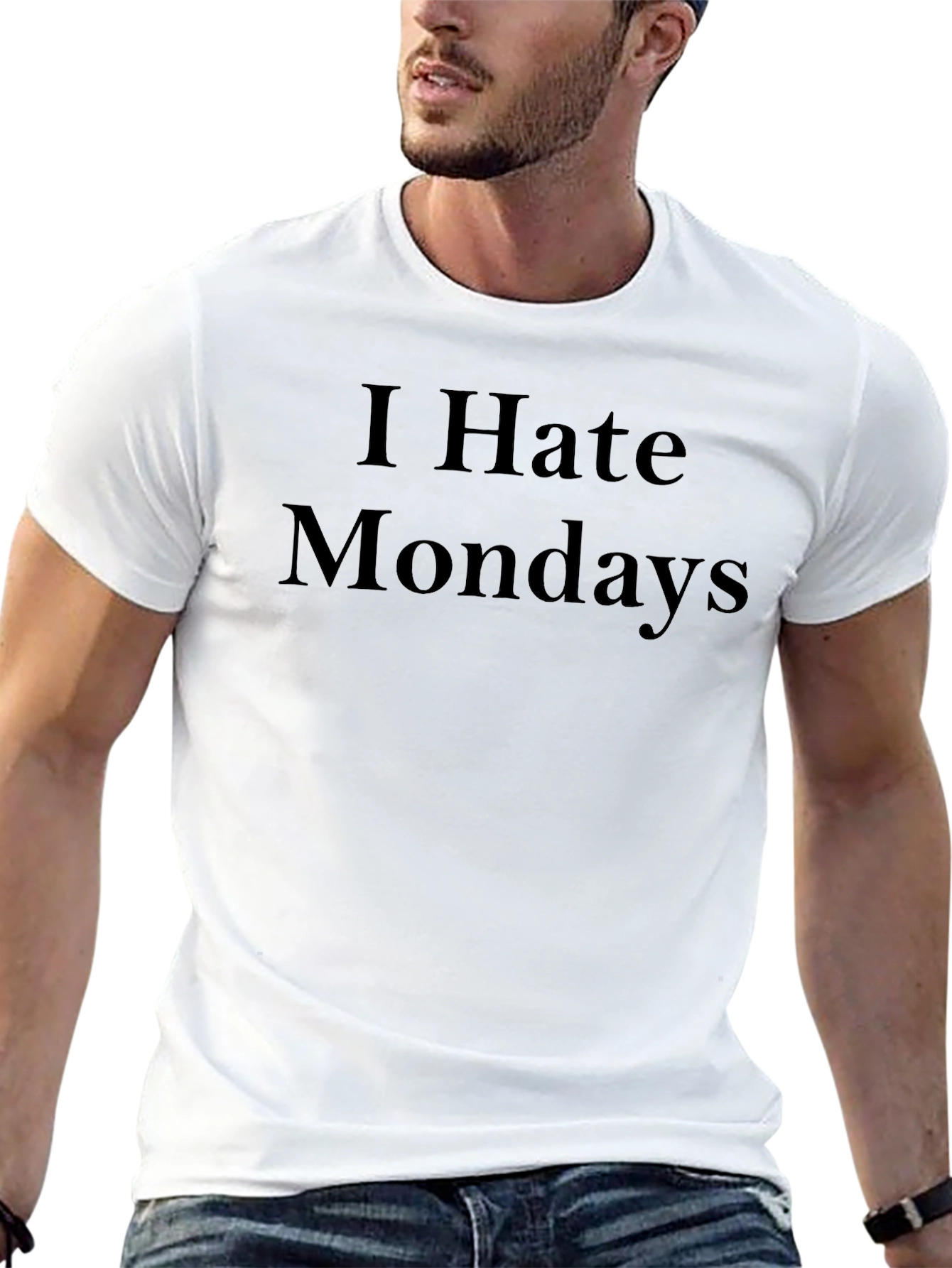 I Hate Mondays T-Shirt - Classic Black Tee