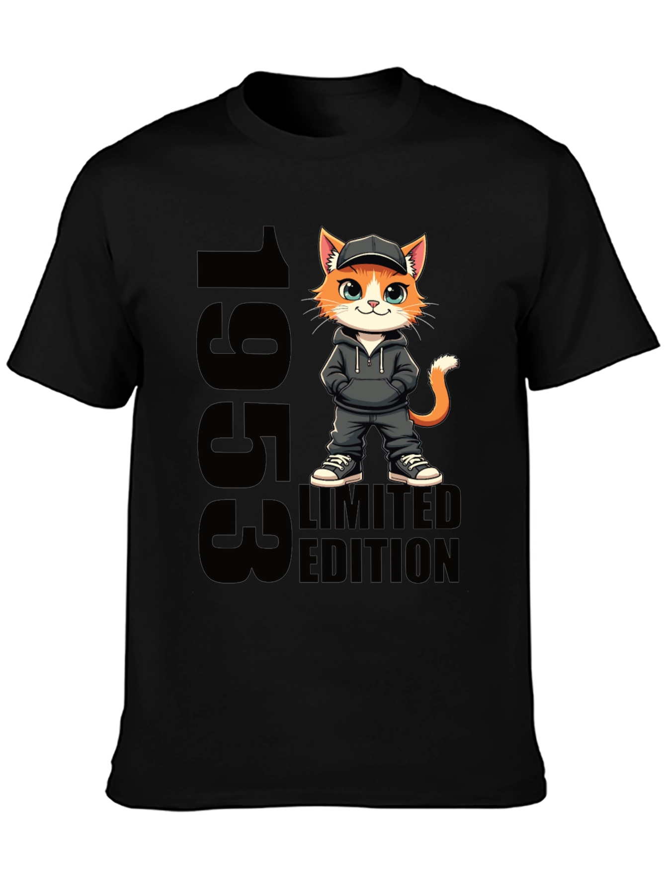 1953 Limited Edition Cat Graphic T-Shirt