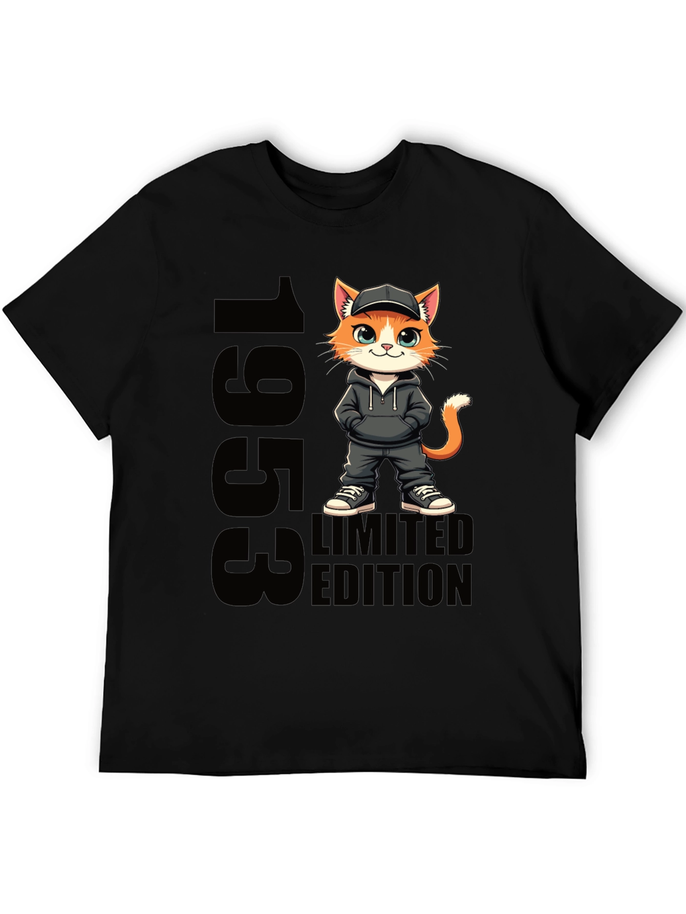 1953 Limited Edition Cat Graphic T-Shirt