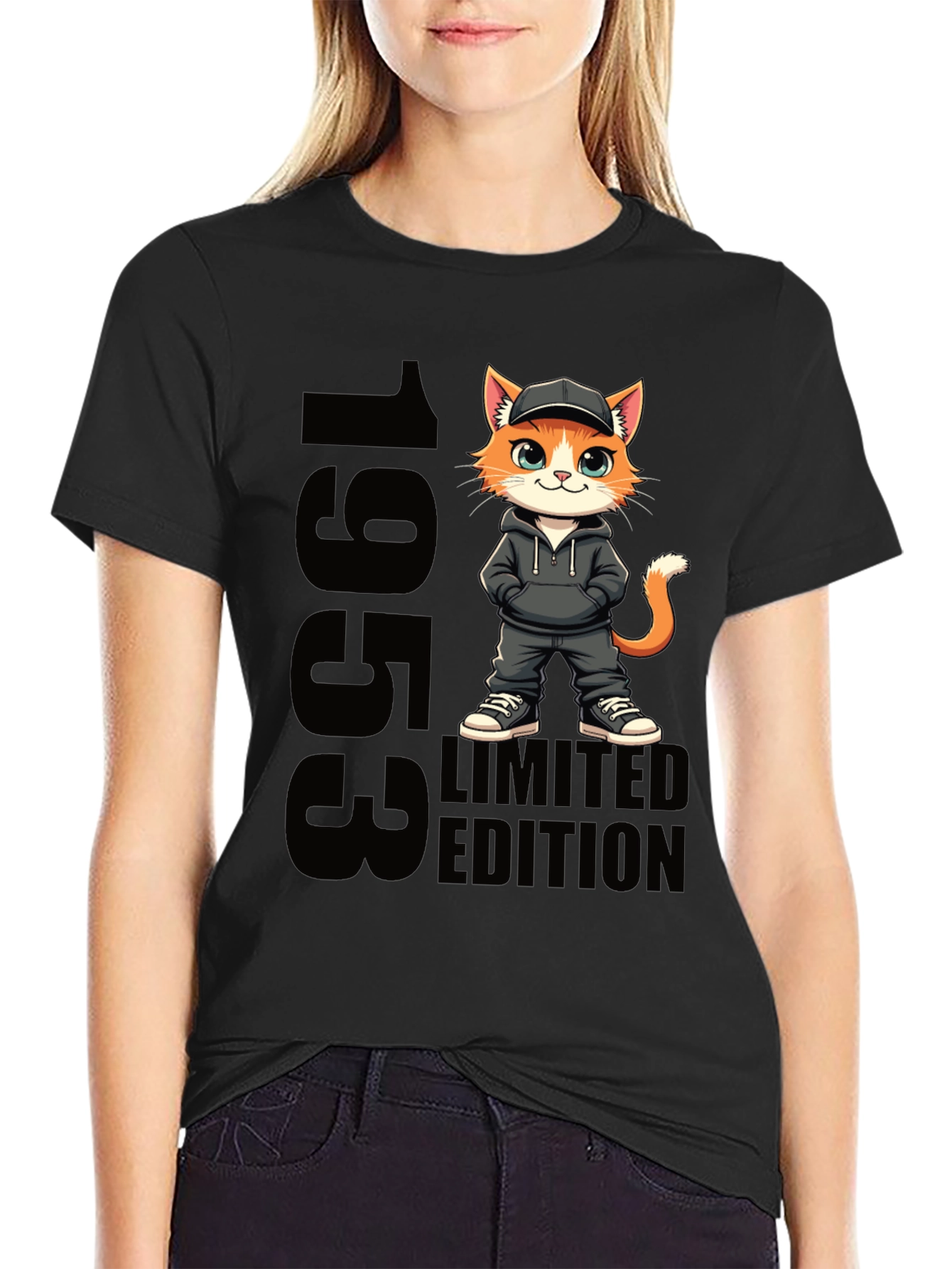 1953 Limited Edition Cat Graphic T-Shirt