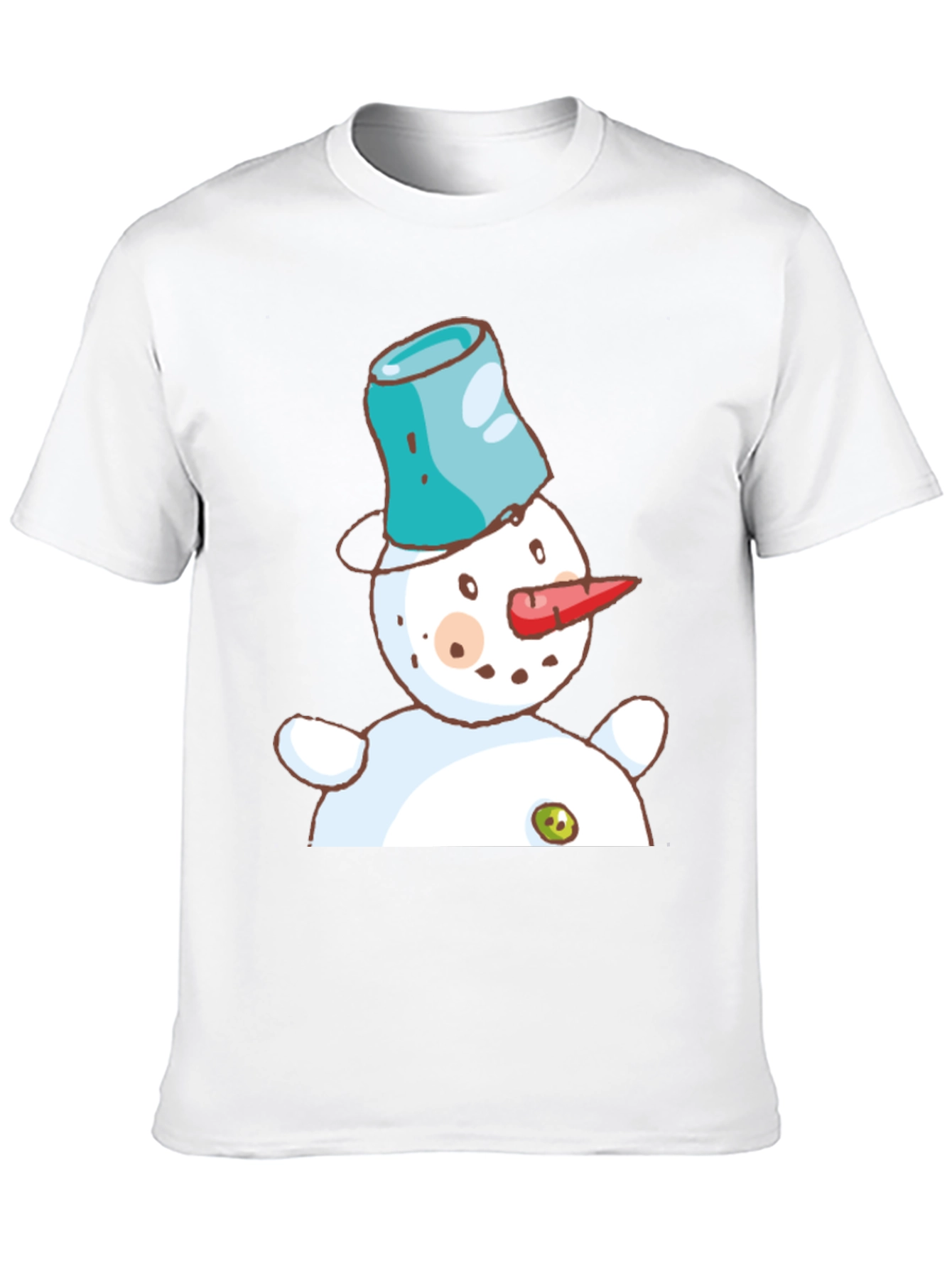 Snowman T-Shirt: Whimsical Holiday Style