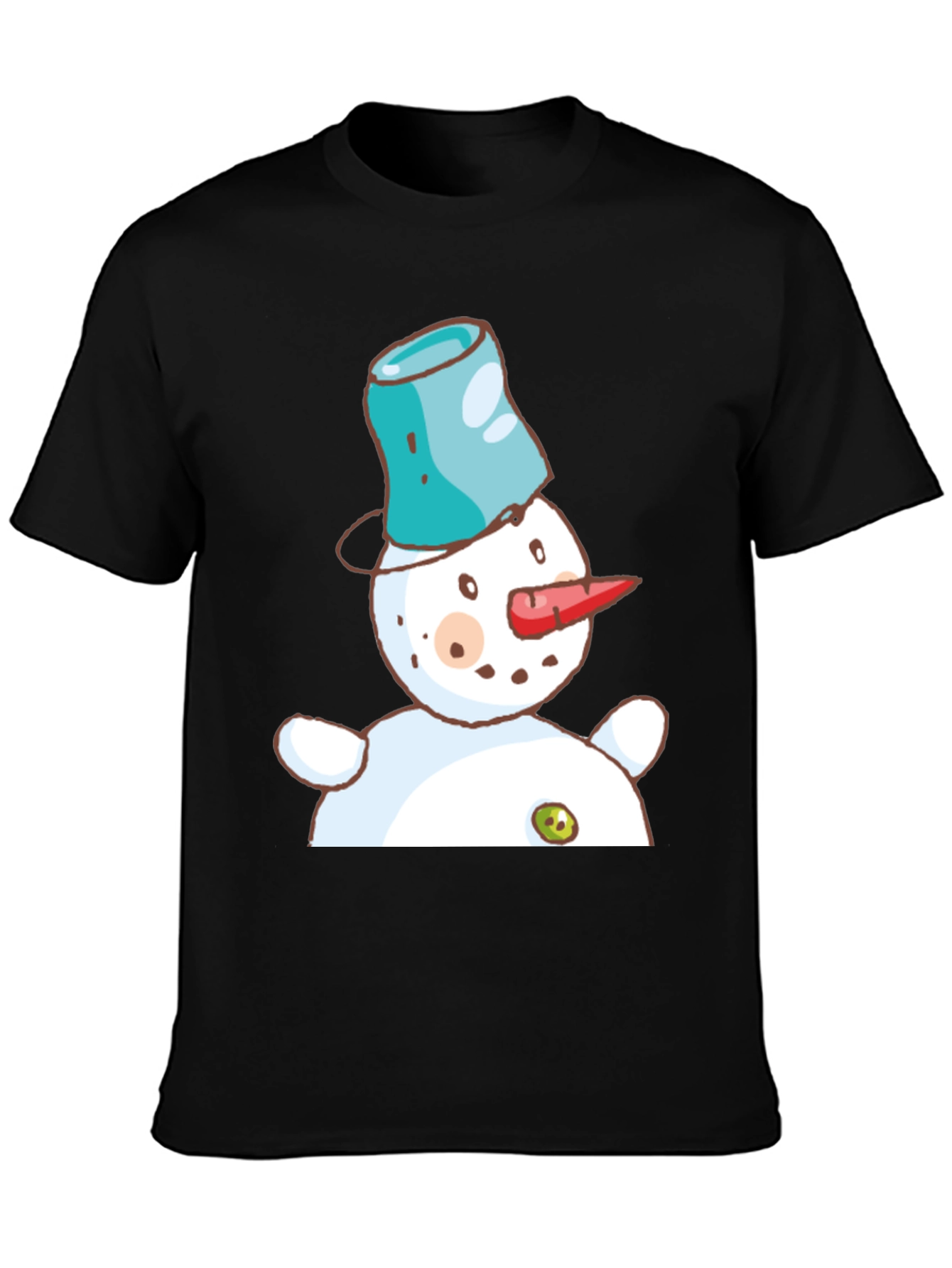 Snowman T-Shirt: Whimsical Holiday Style
