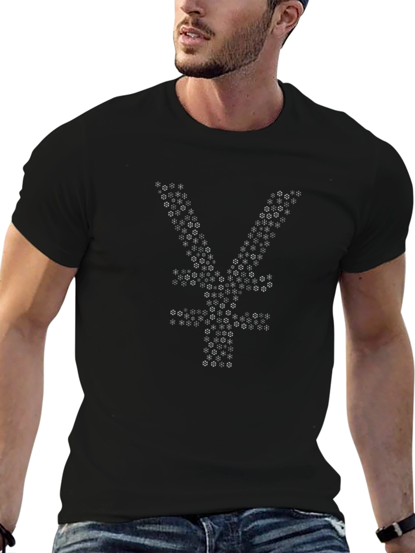 Yen Symbol Black T-Shirt