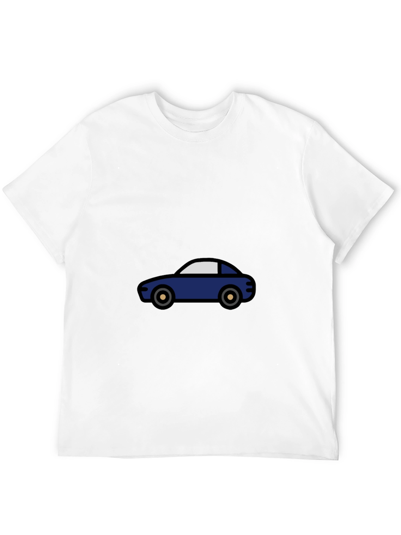 Car Graphic Black T-Shirt