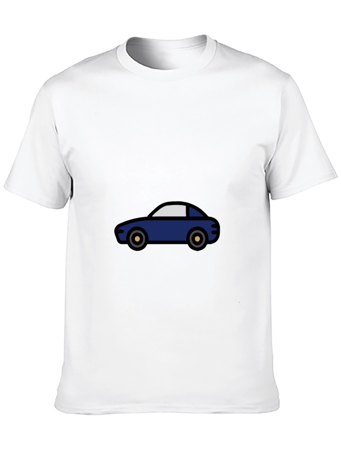 Car Graphic Black T-Shirt