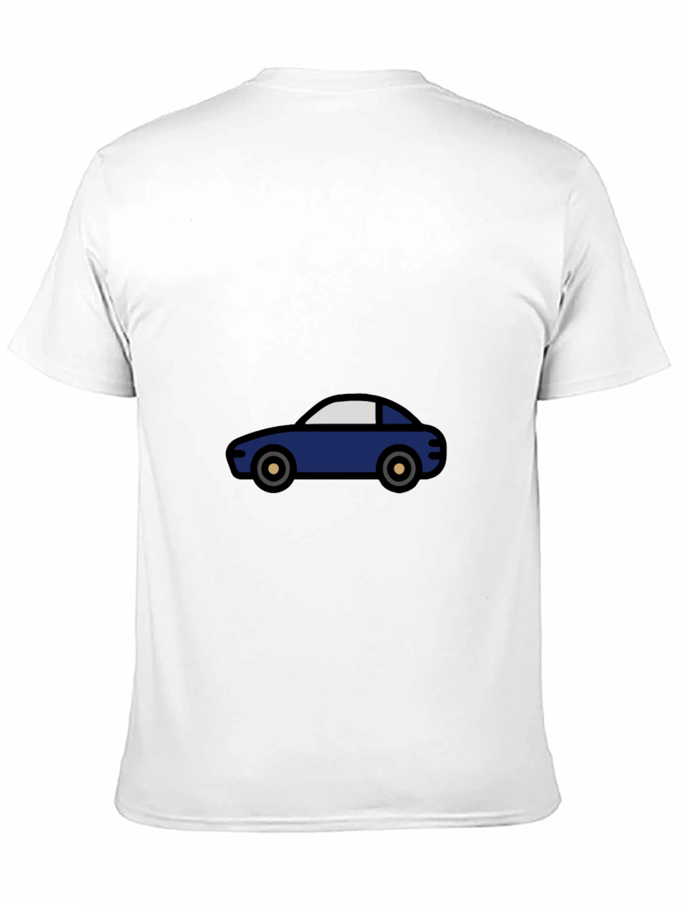 Car Graphic Black T-Shirt