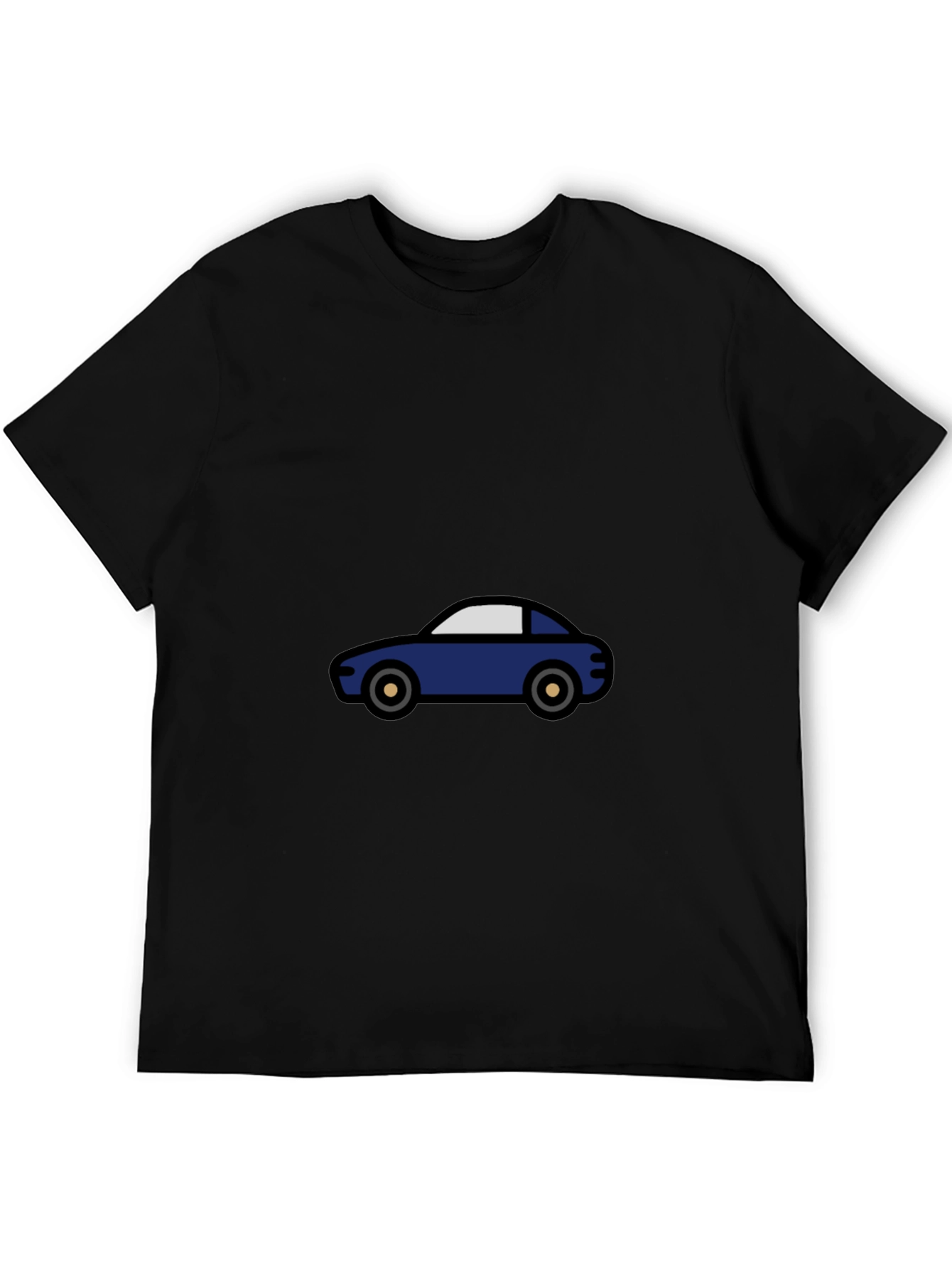 Car Graphic Black T-Shirt