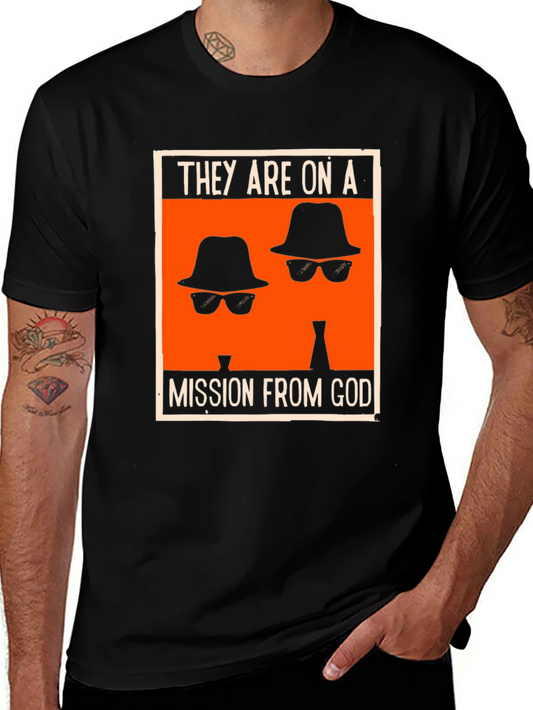 Mission from God T-Shirt Blues Brothers Inspired Tee