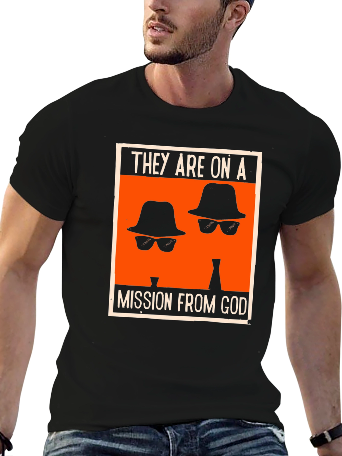 Mission from God T-Shirt Blues Brothers Inspired Tee