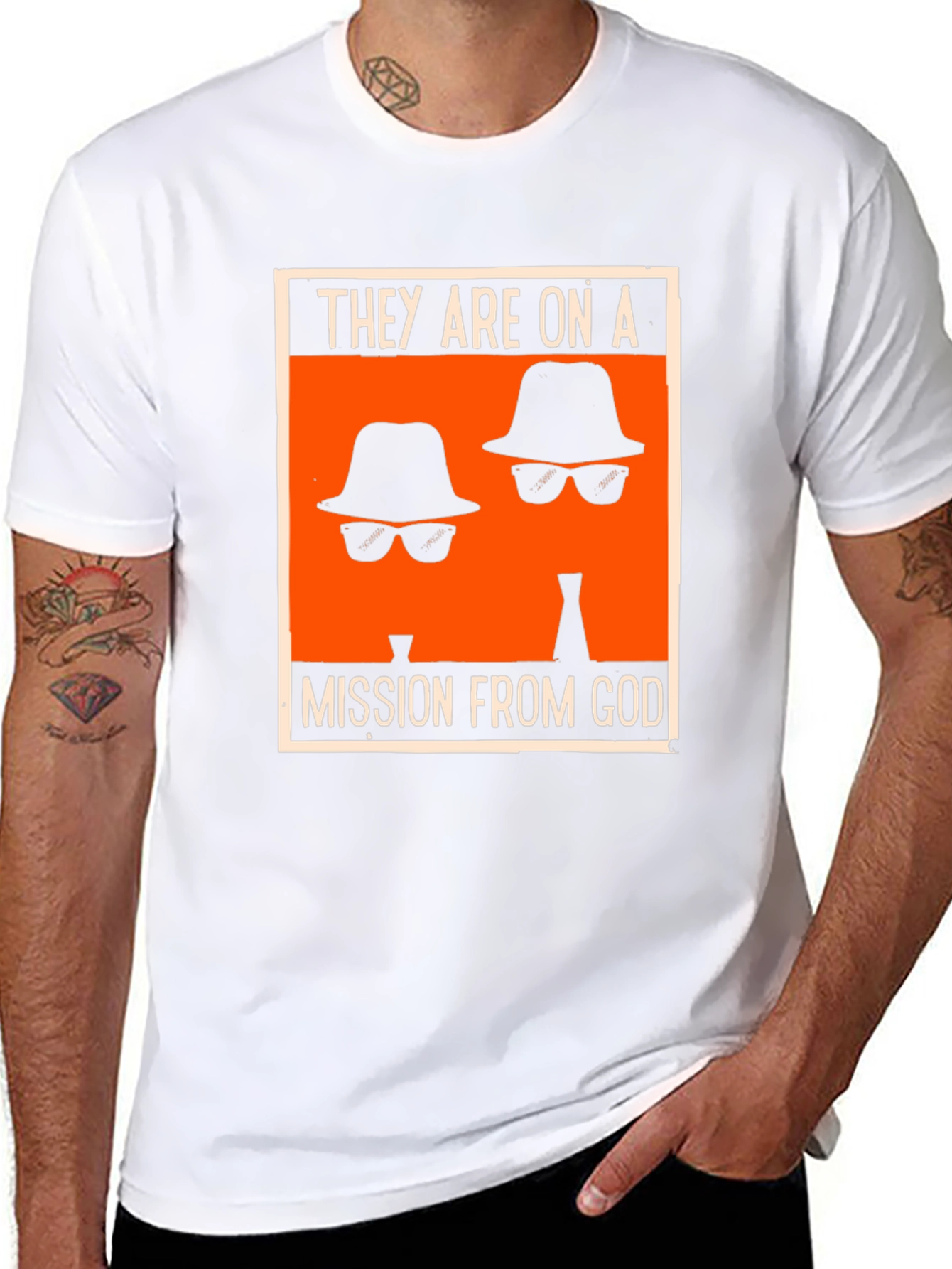 Mission from God T-Shirt Blues Brothers Inspired Tee