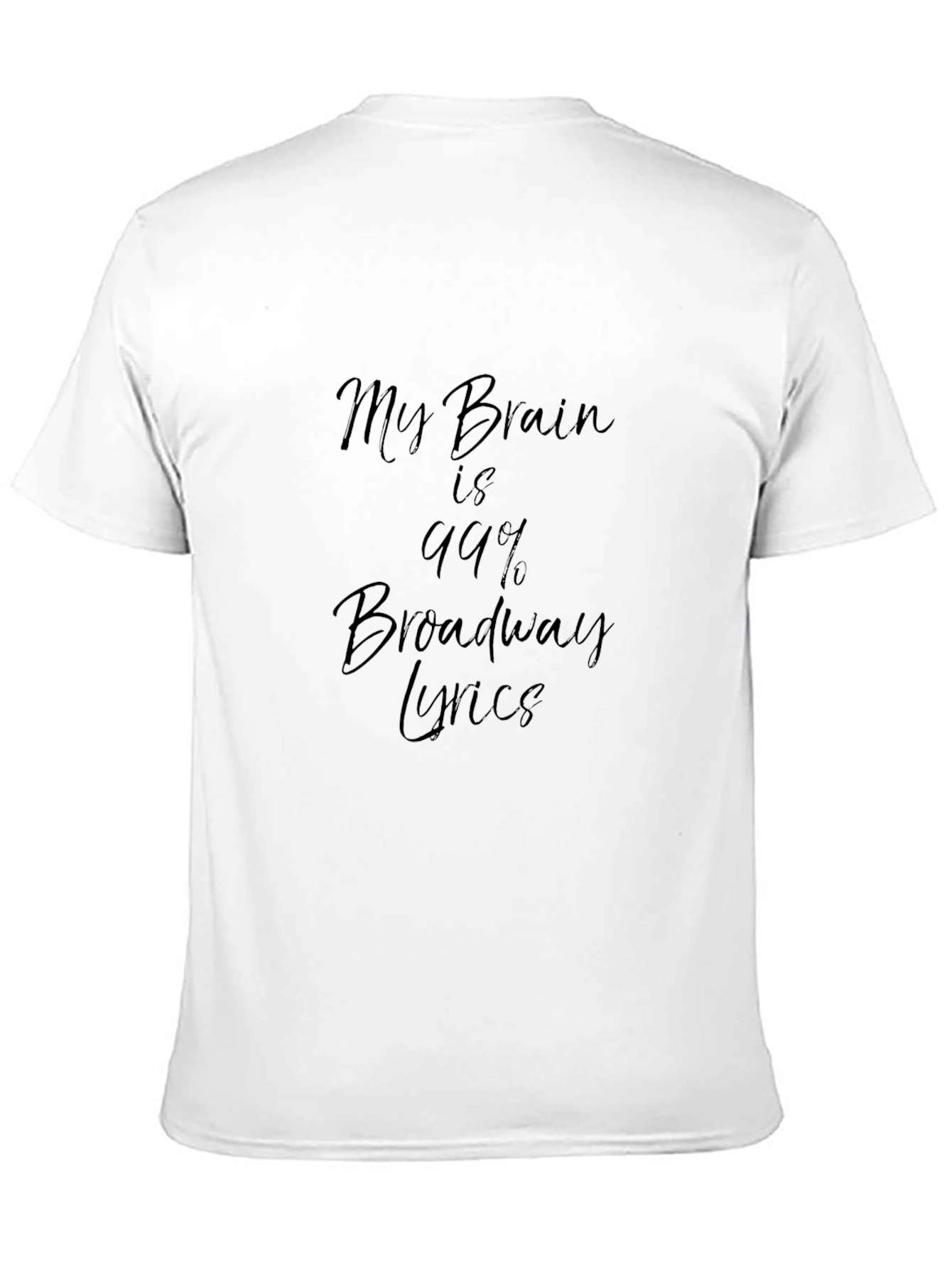 Broadway Lyrics Graphic Tee