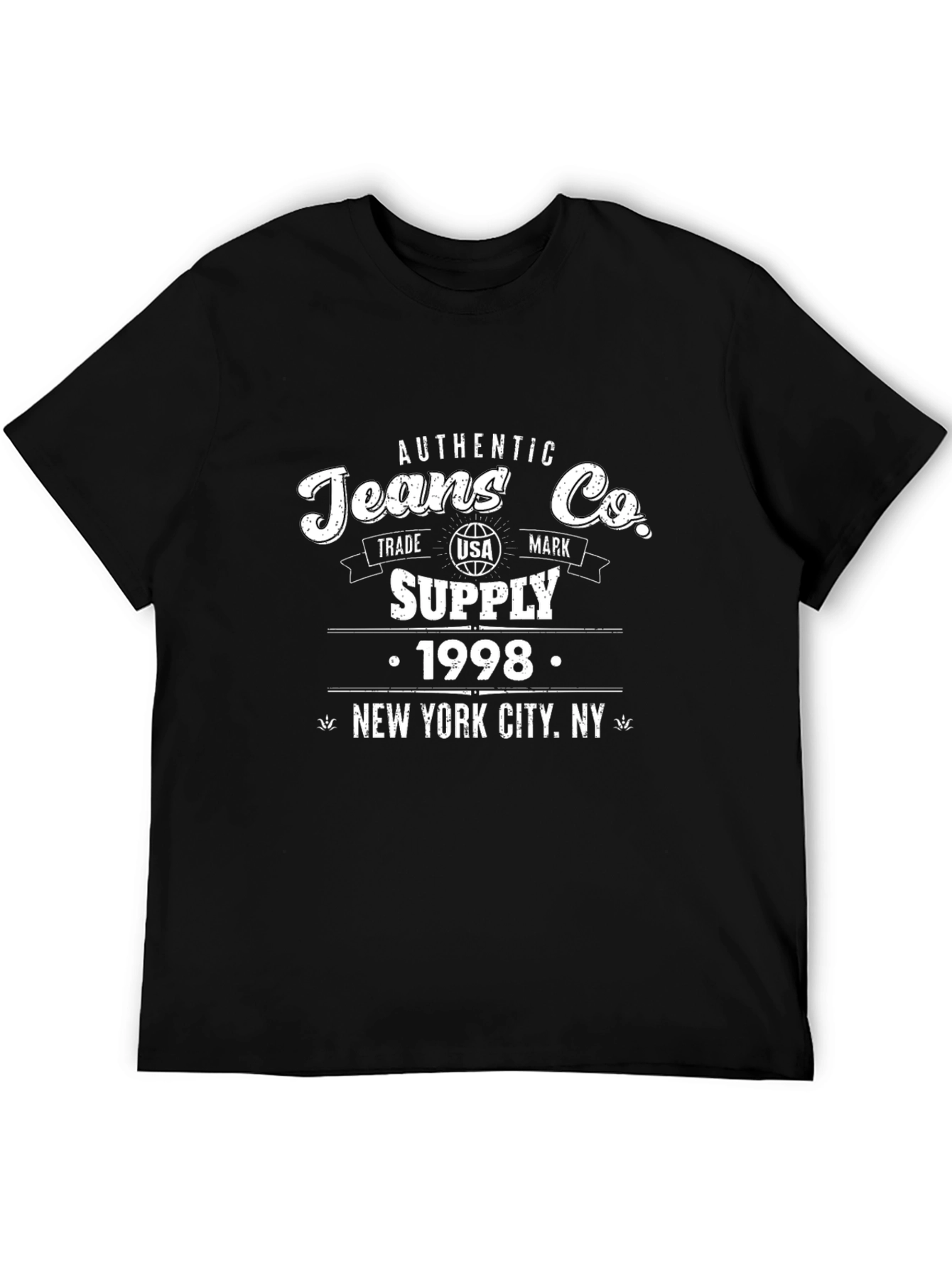 Authentic Jeans Co. 1998 Black T-Shirt