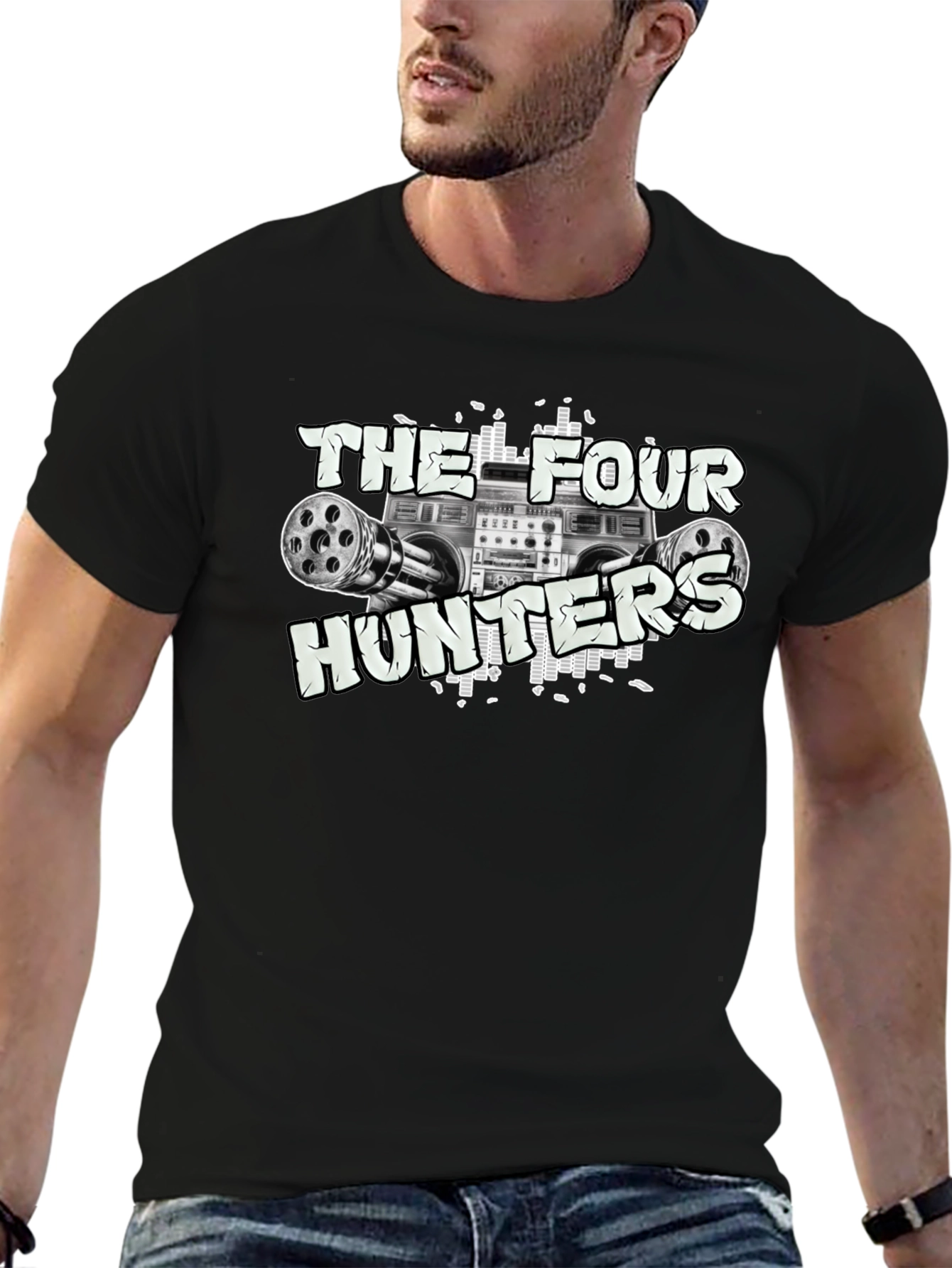 The Four Hunters T-Shirt - Novelty Graphic Tee