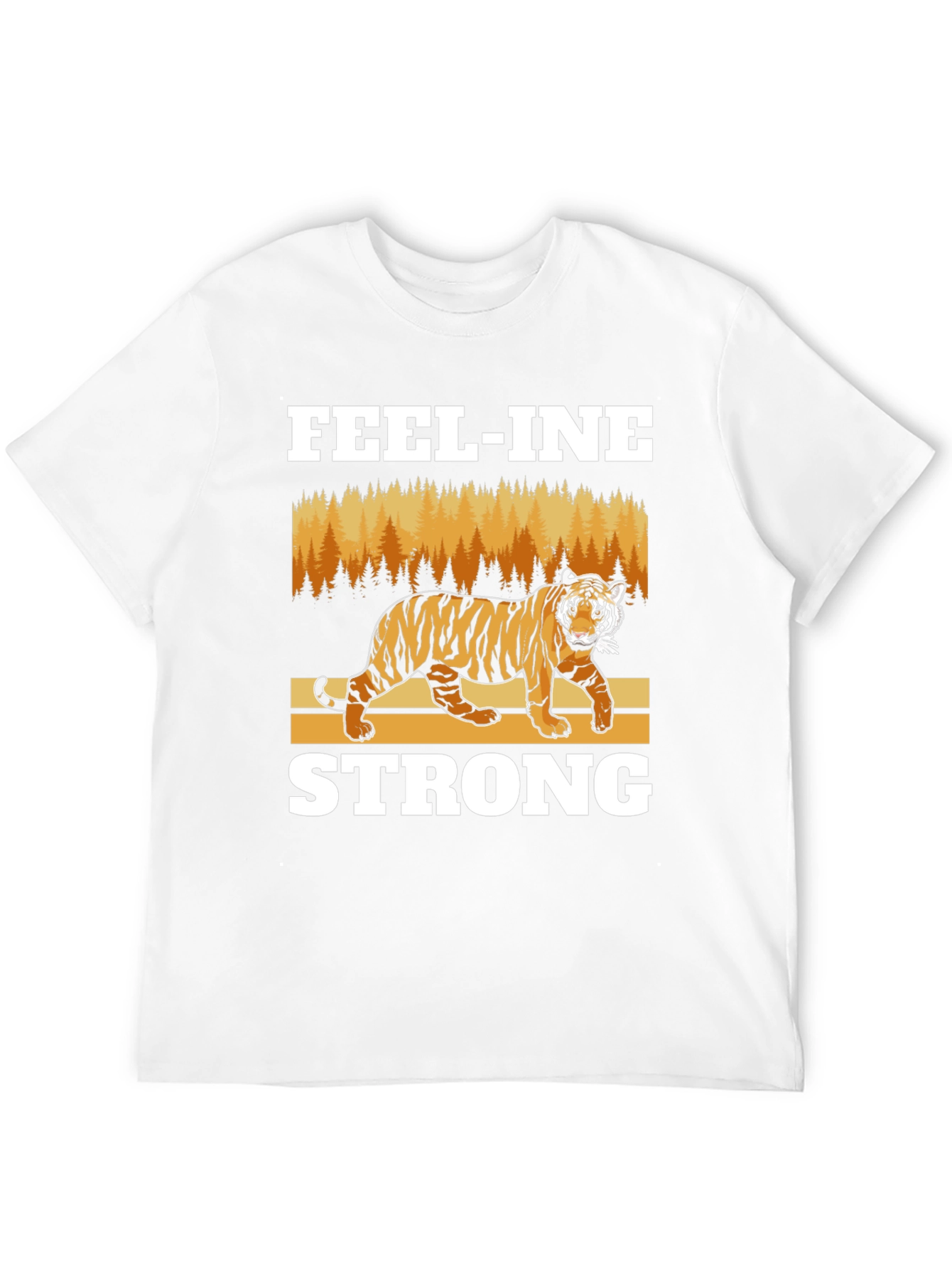 Feel-ine Strong Tiger Graphic Tee