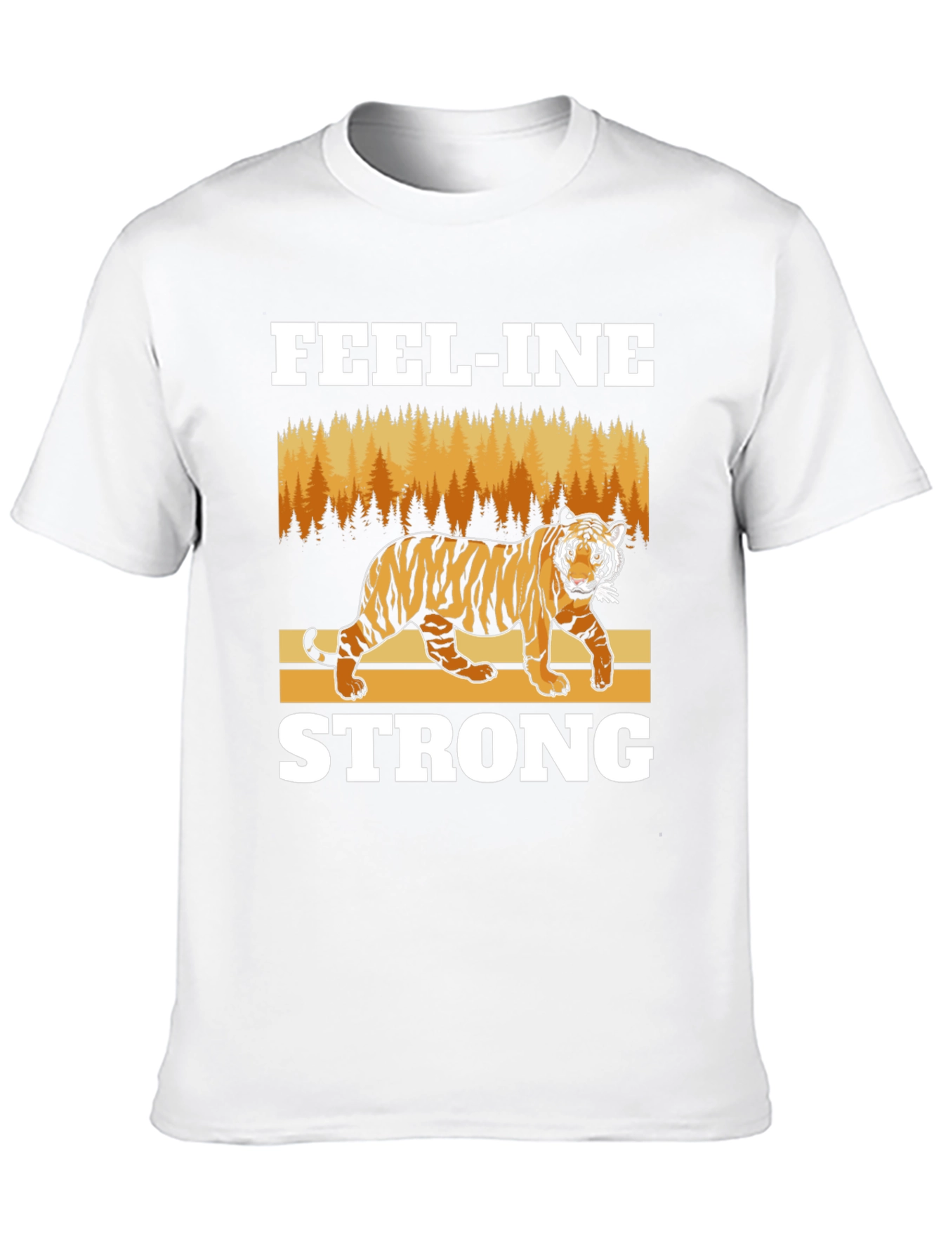 Feel-ine Strong Tiger Graphic Tee
