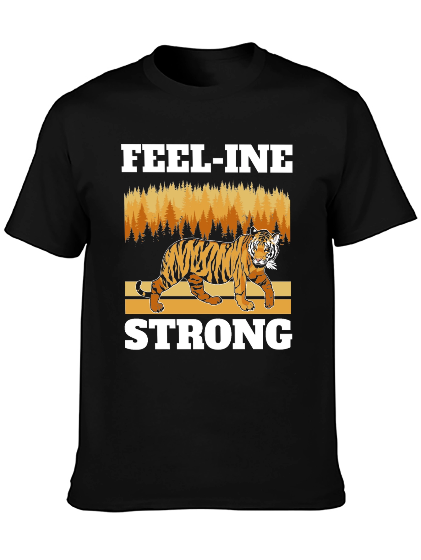 Feel-ine Strong Tiger Graphic Tee