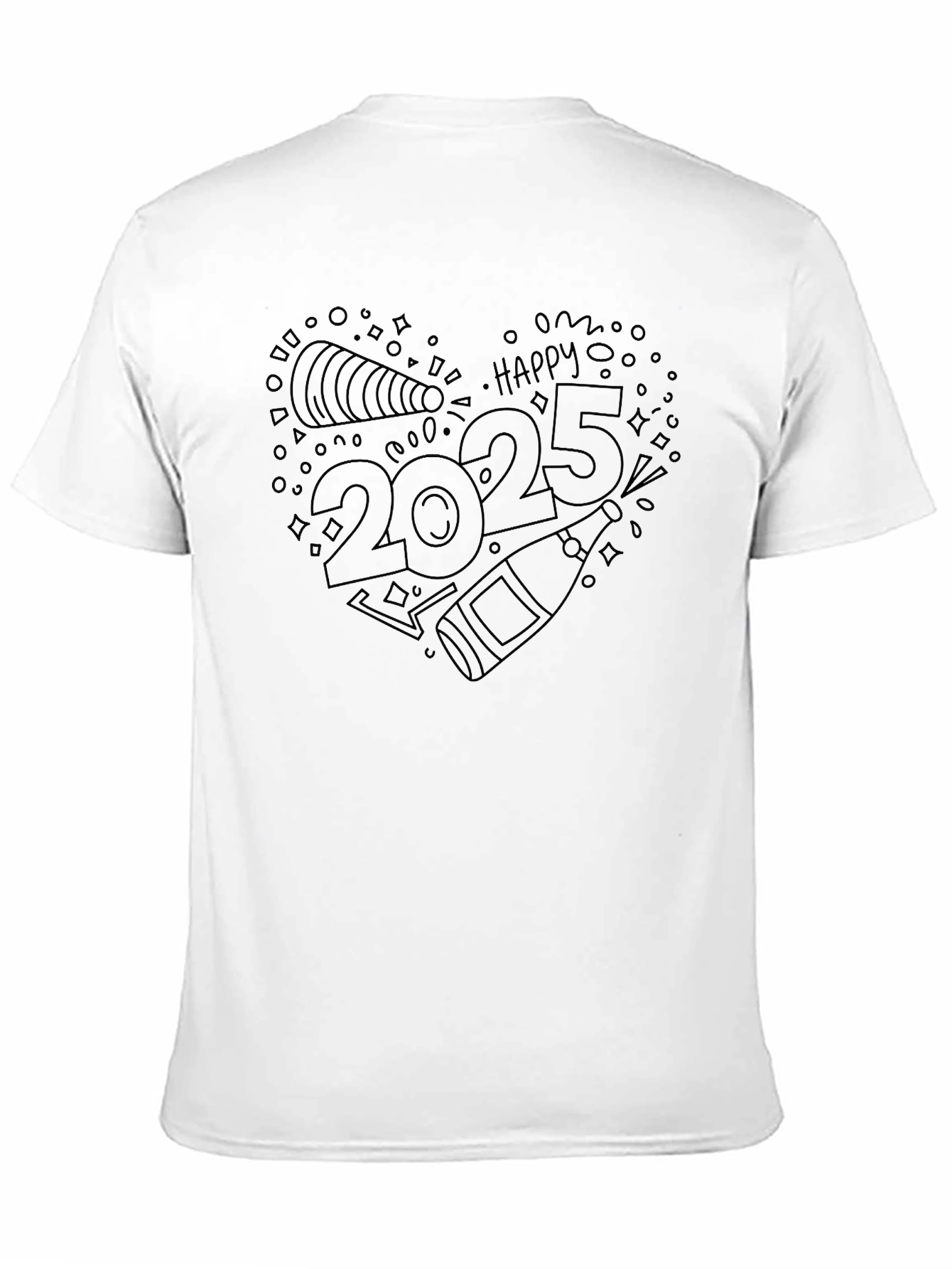 Happy 2025 New Year Celebration T-Shirt