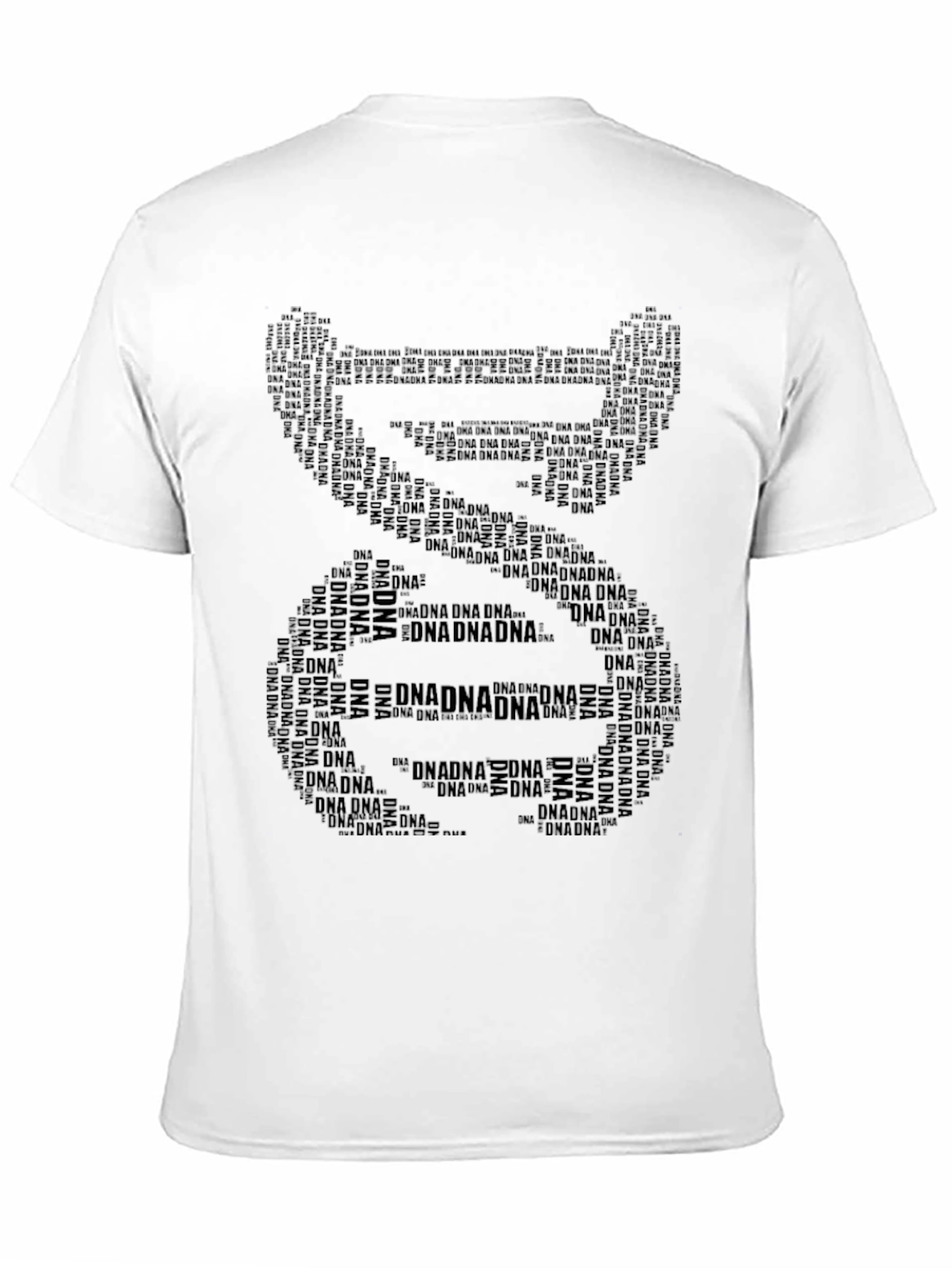 DNA Word Art Graphic T-Shirt