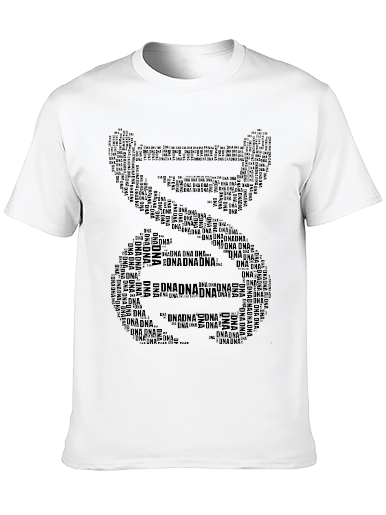 DNA Word Art Graphic T-Shirt
