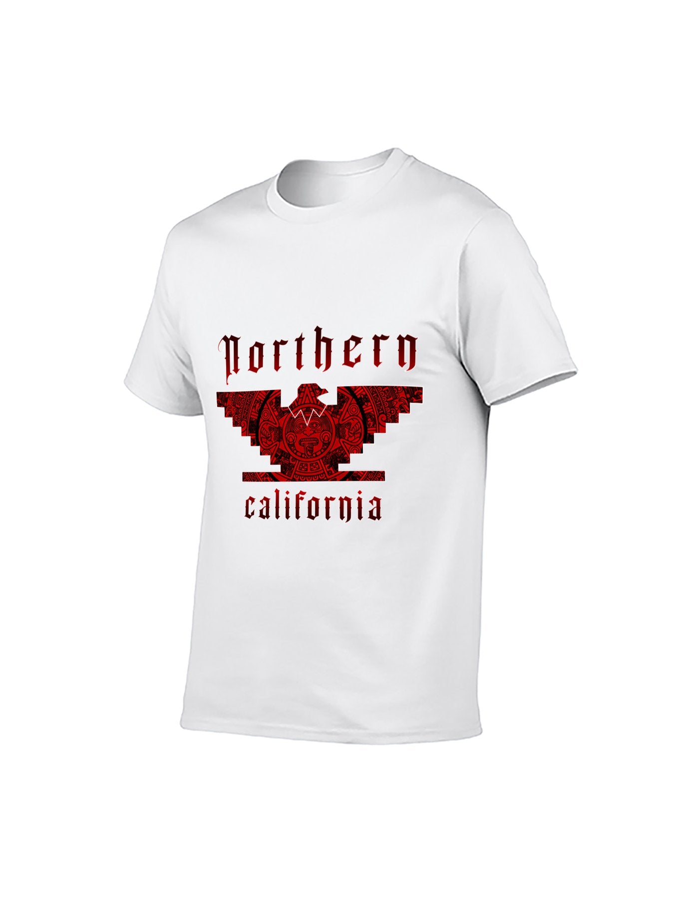 Northern California Aztec Eagle T-Shirt - 100% Cotton, Cultural Stylish Tee for Urban & Casual Occasions