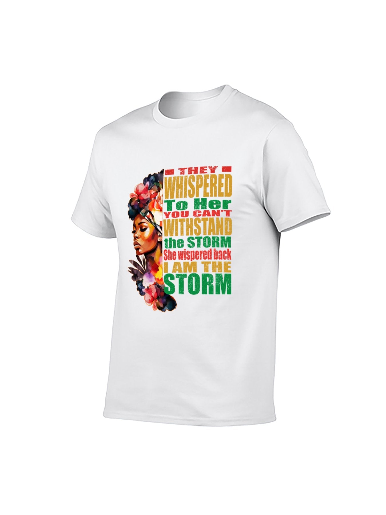 I Am The Storm Empowerment T-Shirt - 100% Cotton, Bold Statement Tee for Daily & Empowering Occasions