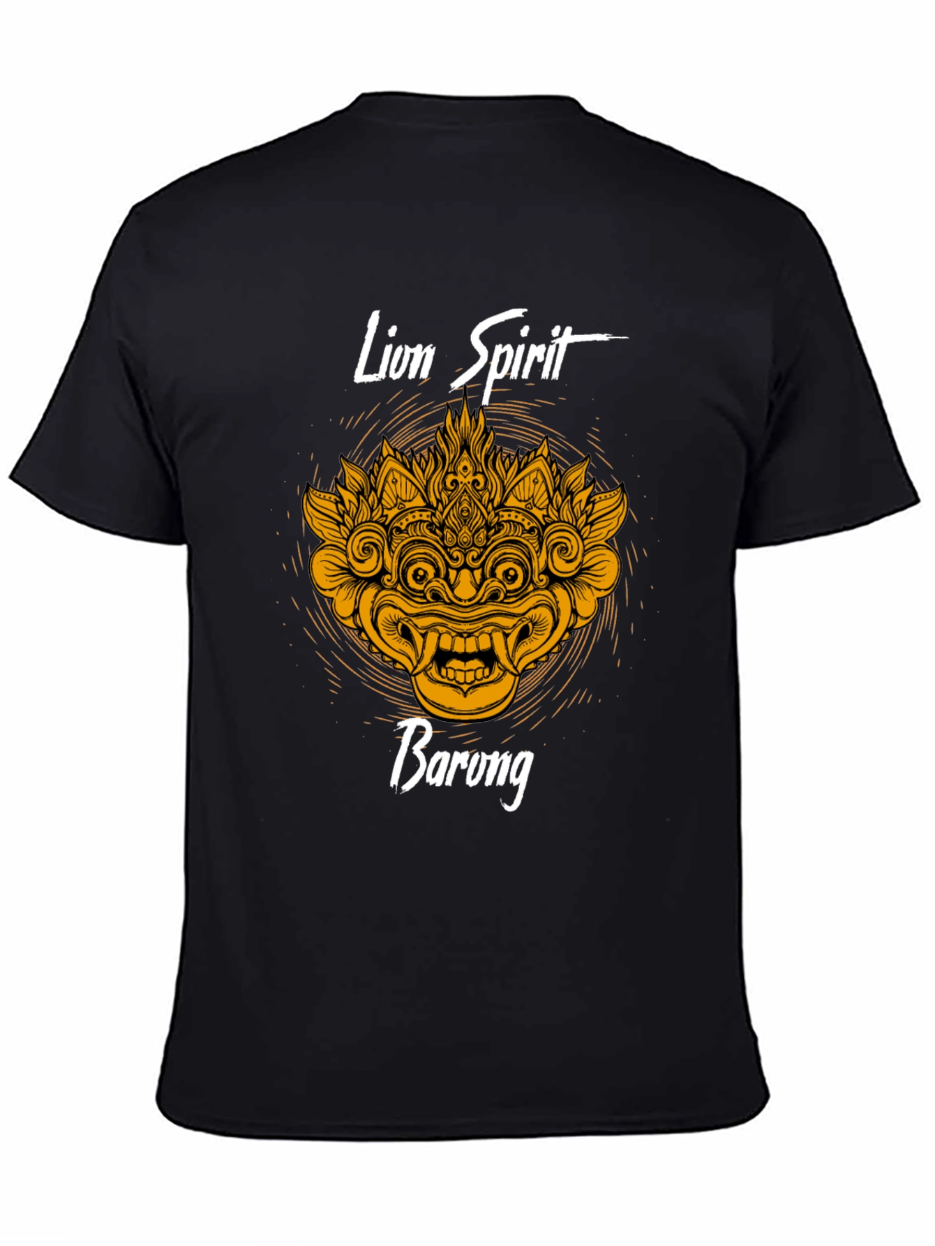 Lion Spirit Barong T-Shirt - Unique Graphic Tee