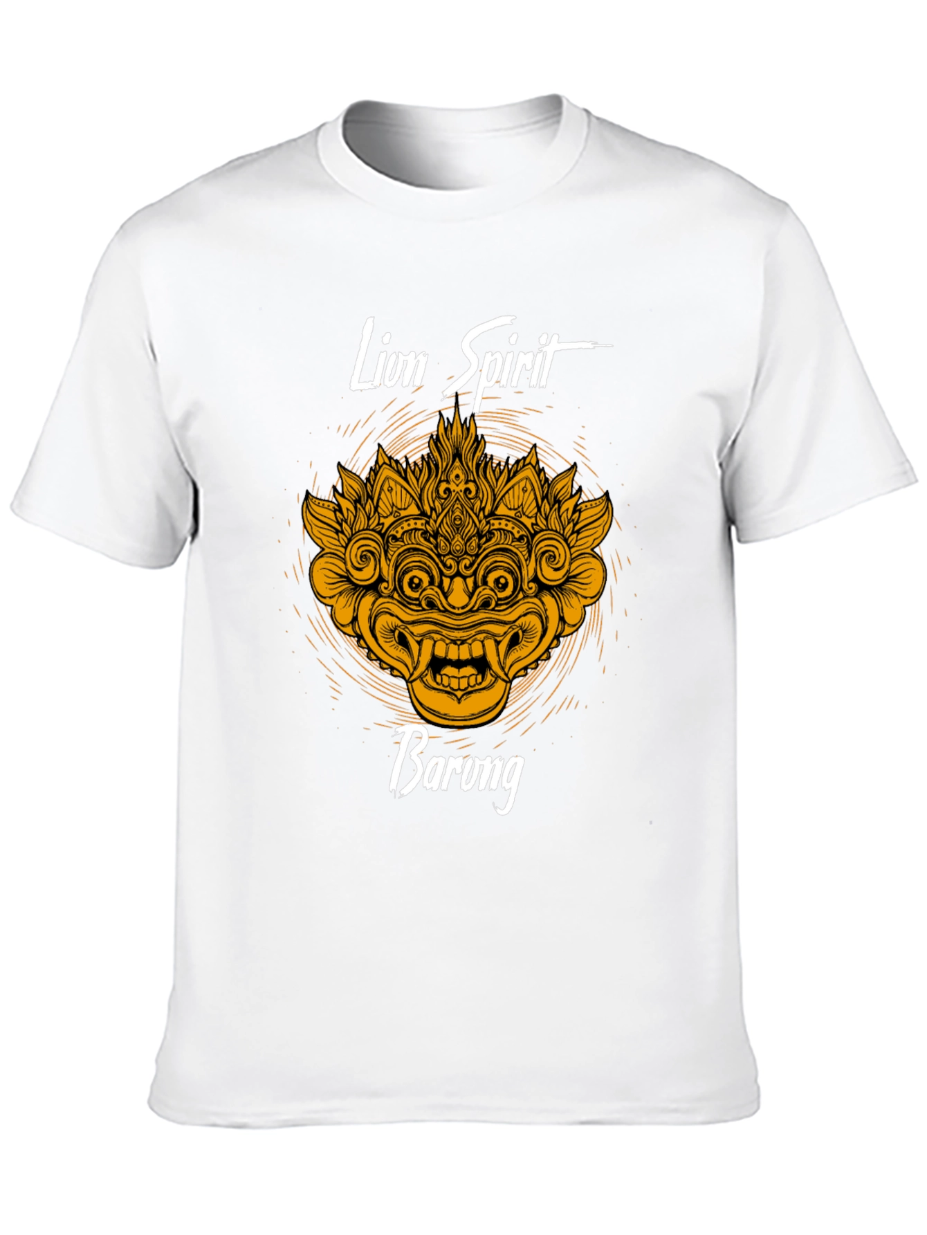 Lion Spirit Barong T-Shirt - Unique Graphic Tee